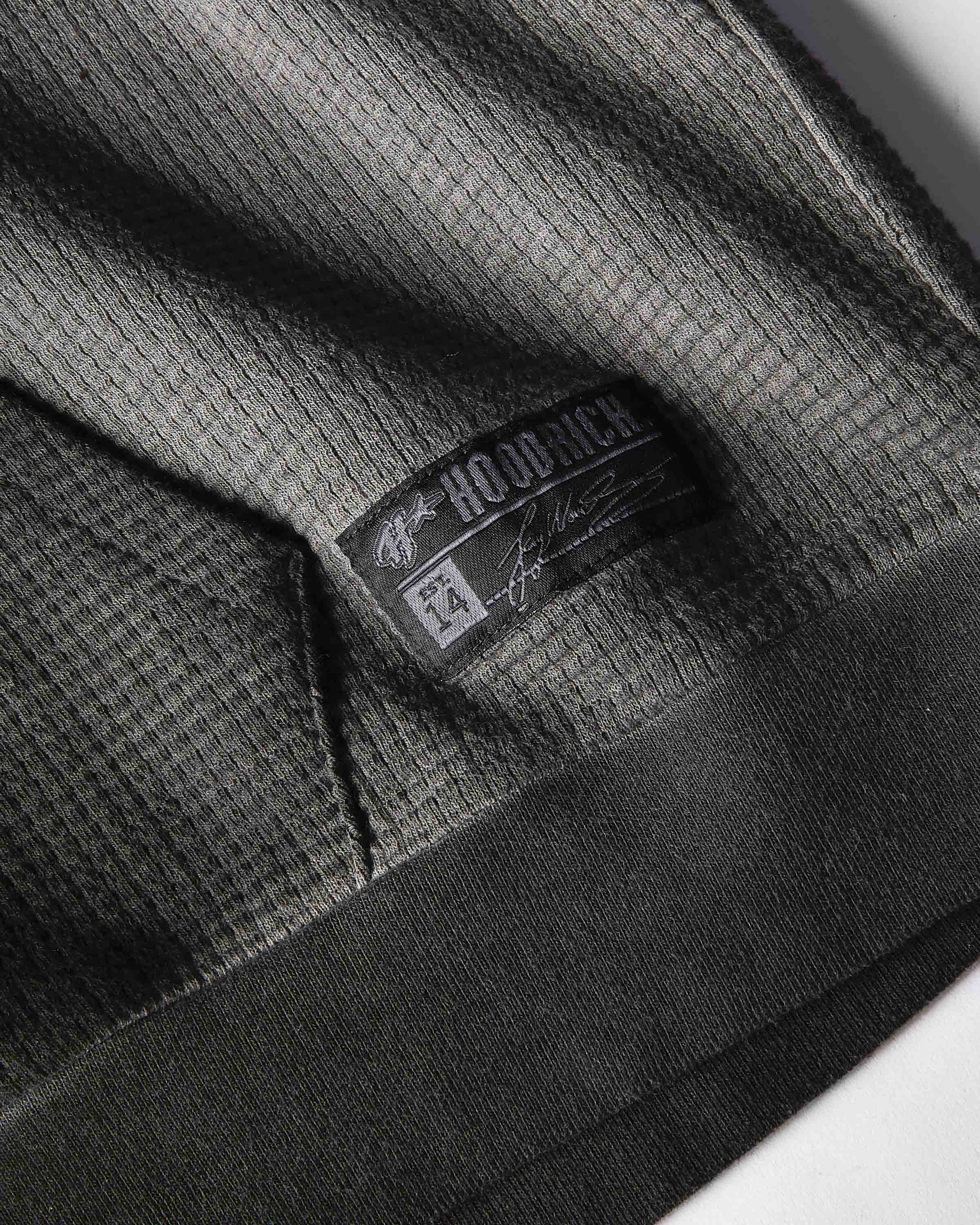 Fuel Zip Through Hoodie - Grey/Black