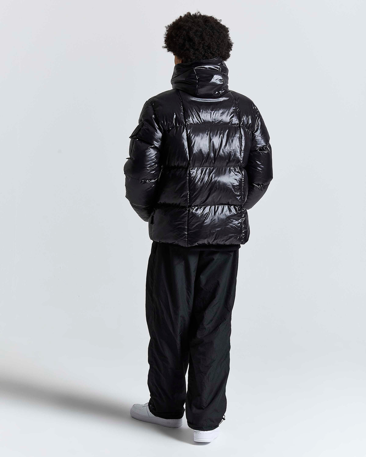 Charger Hoodie Jacket - Black