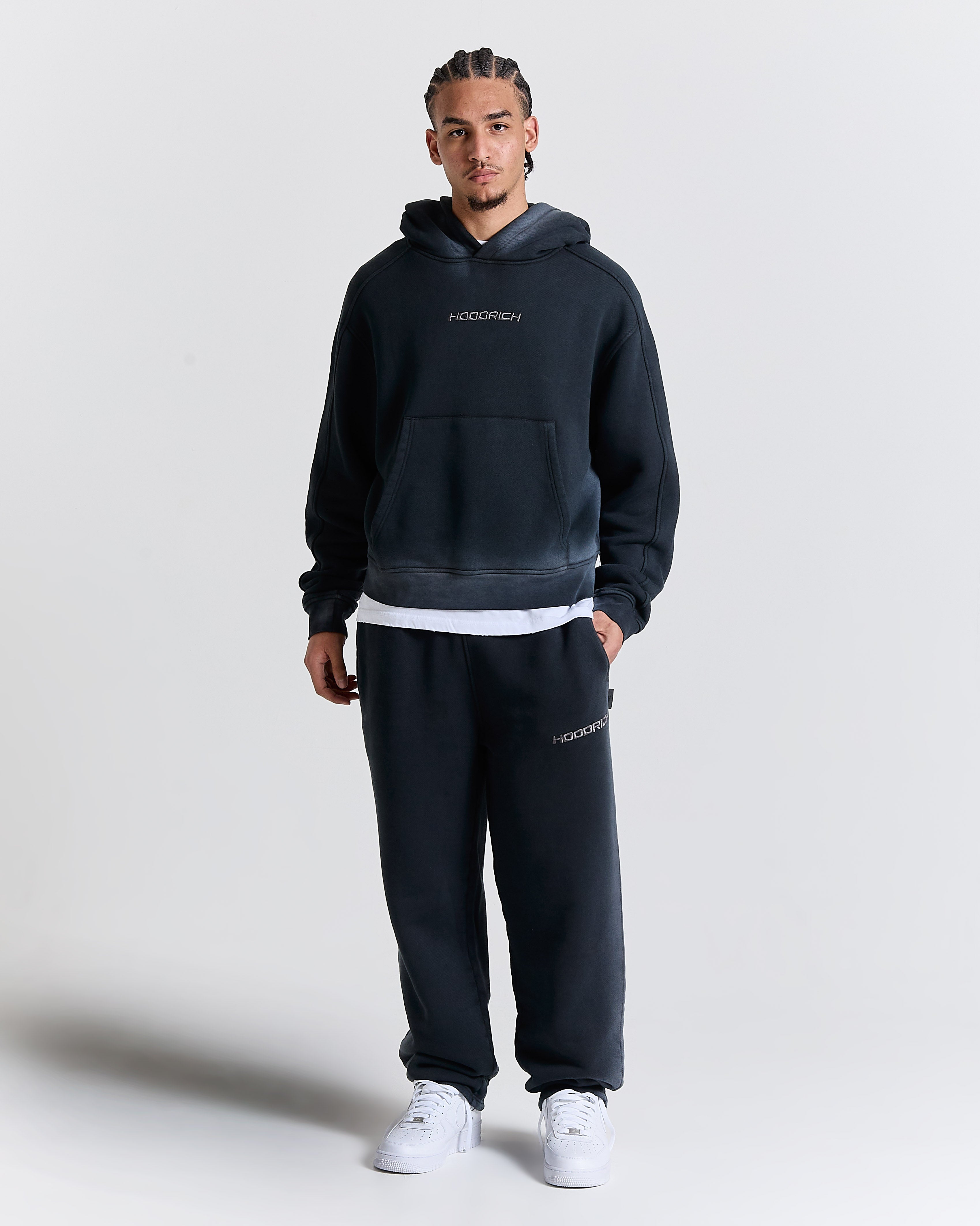 Men's Ghost Full Tracksuit - Black