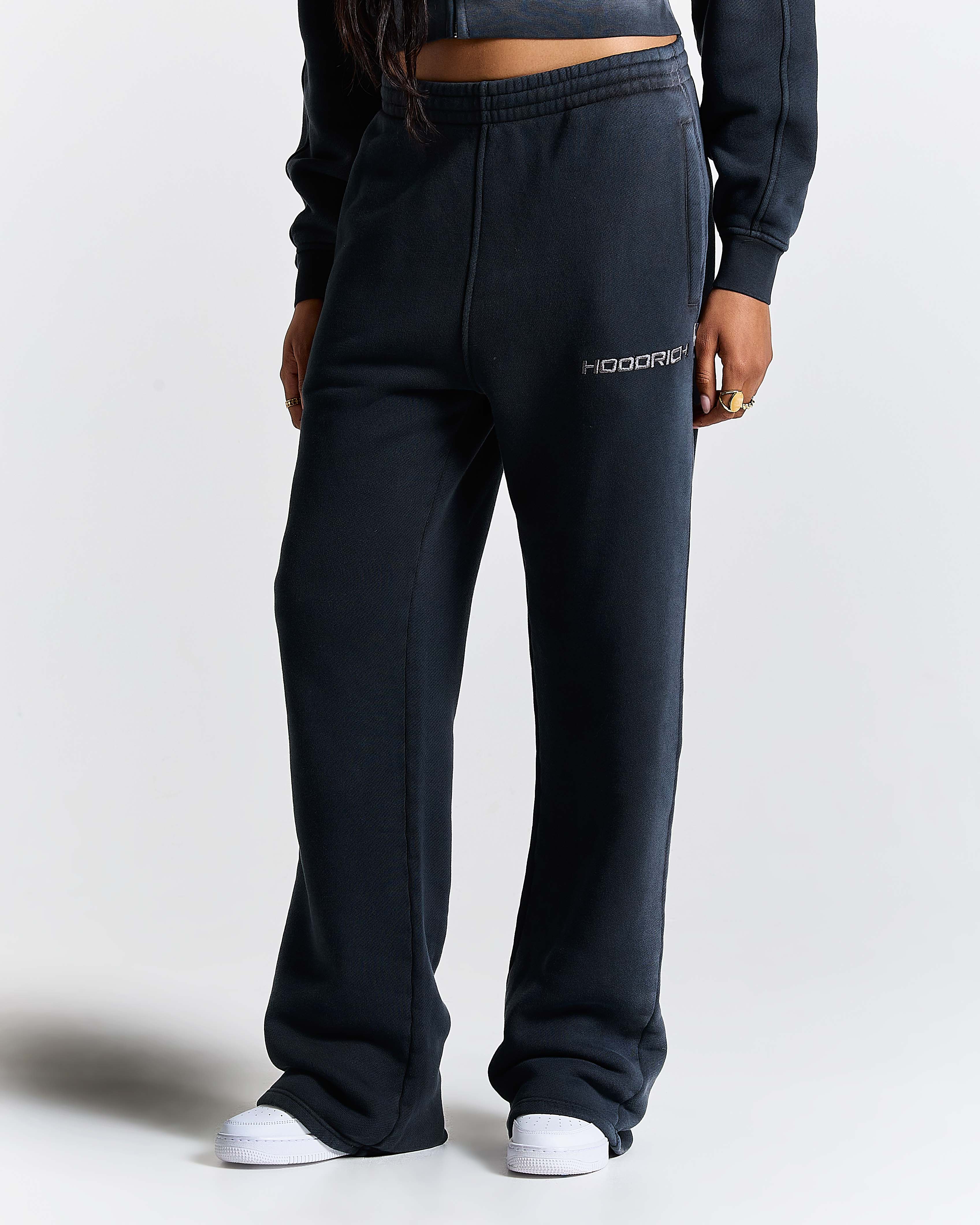 Women's Ghost Full Tracksuit - Black