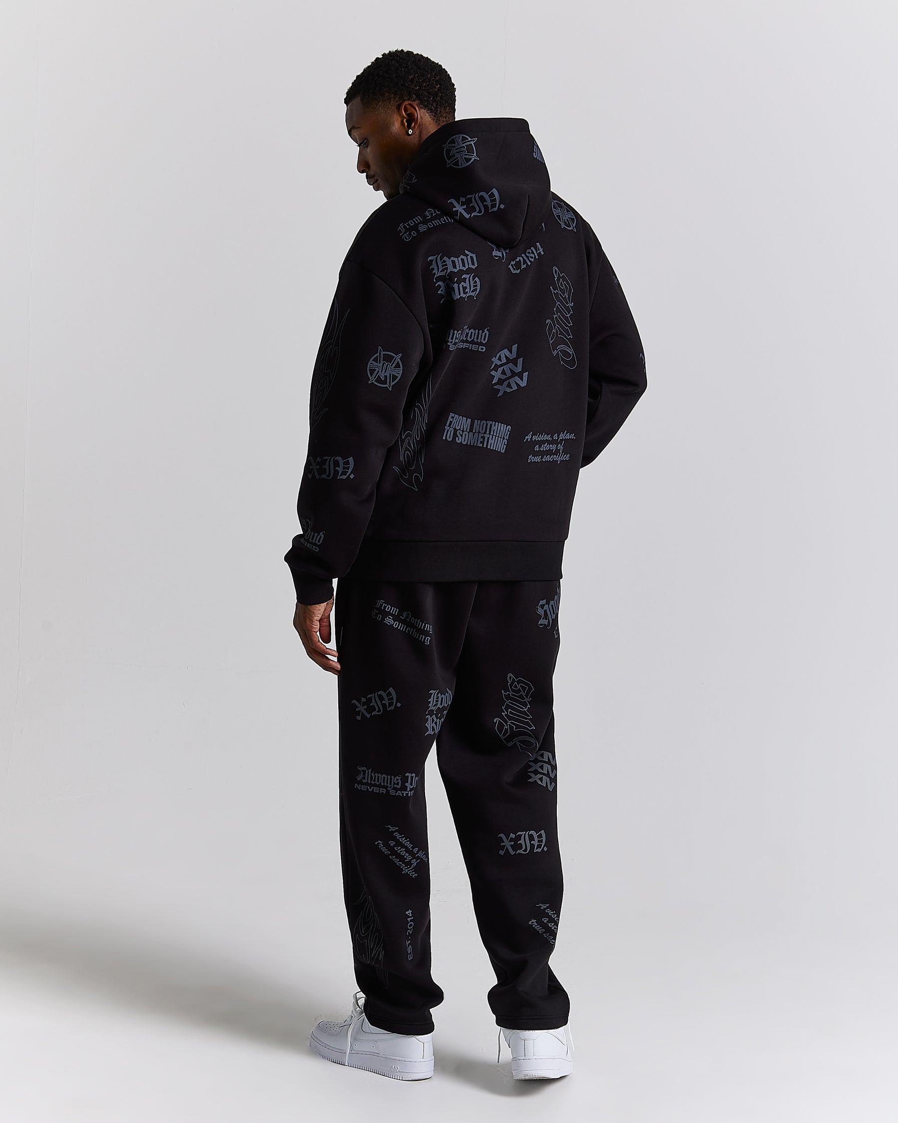 Chroma Oversized Joggers - Black