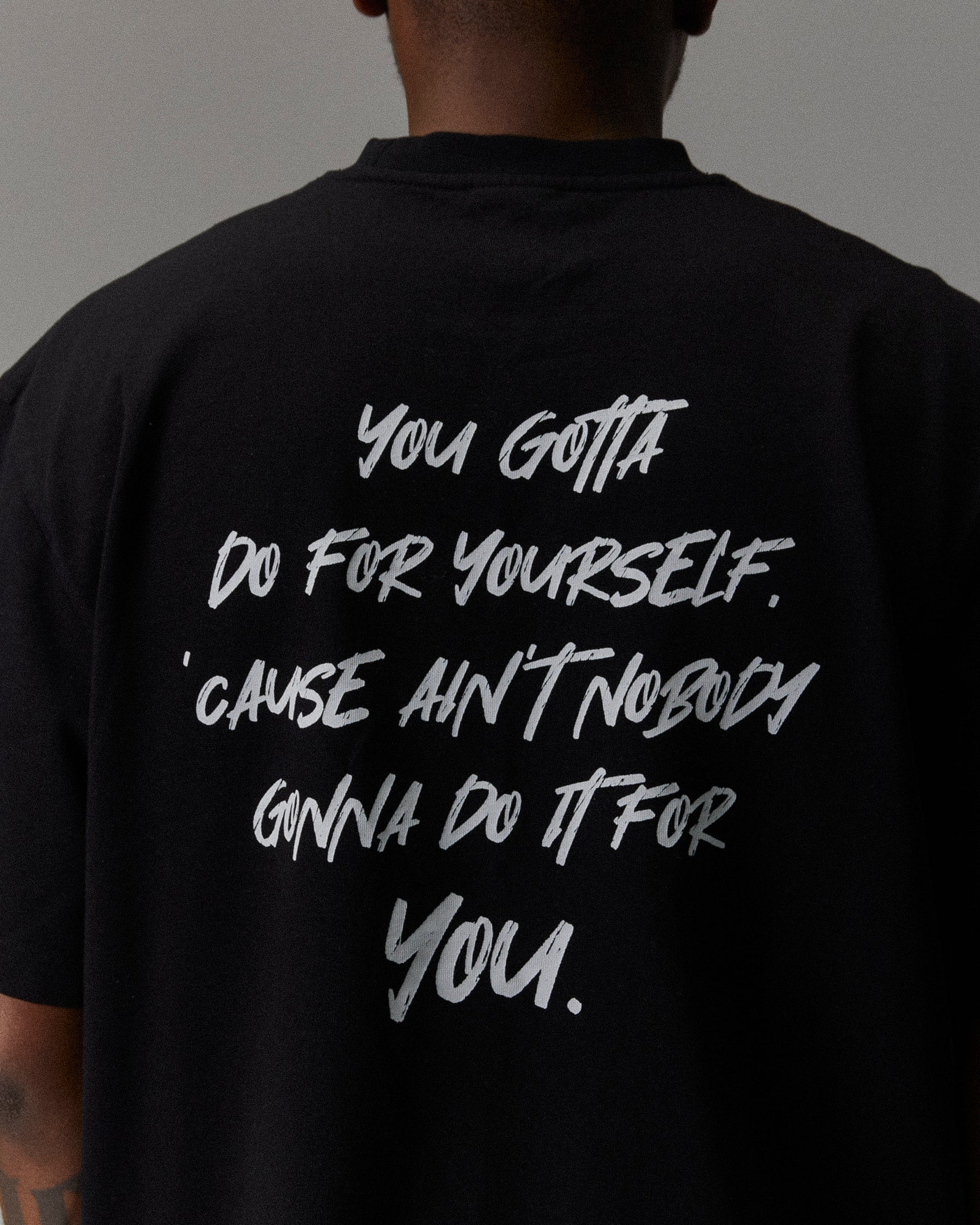 Ryder Boyz N The Hood T-Shirt - Black/Grey