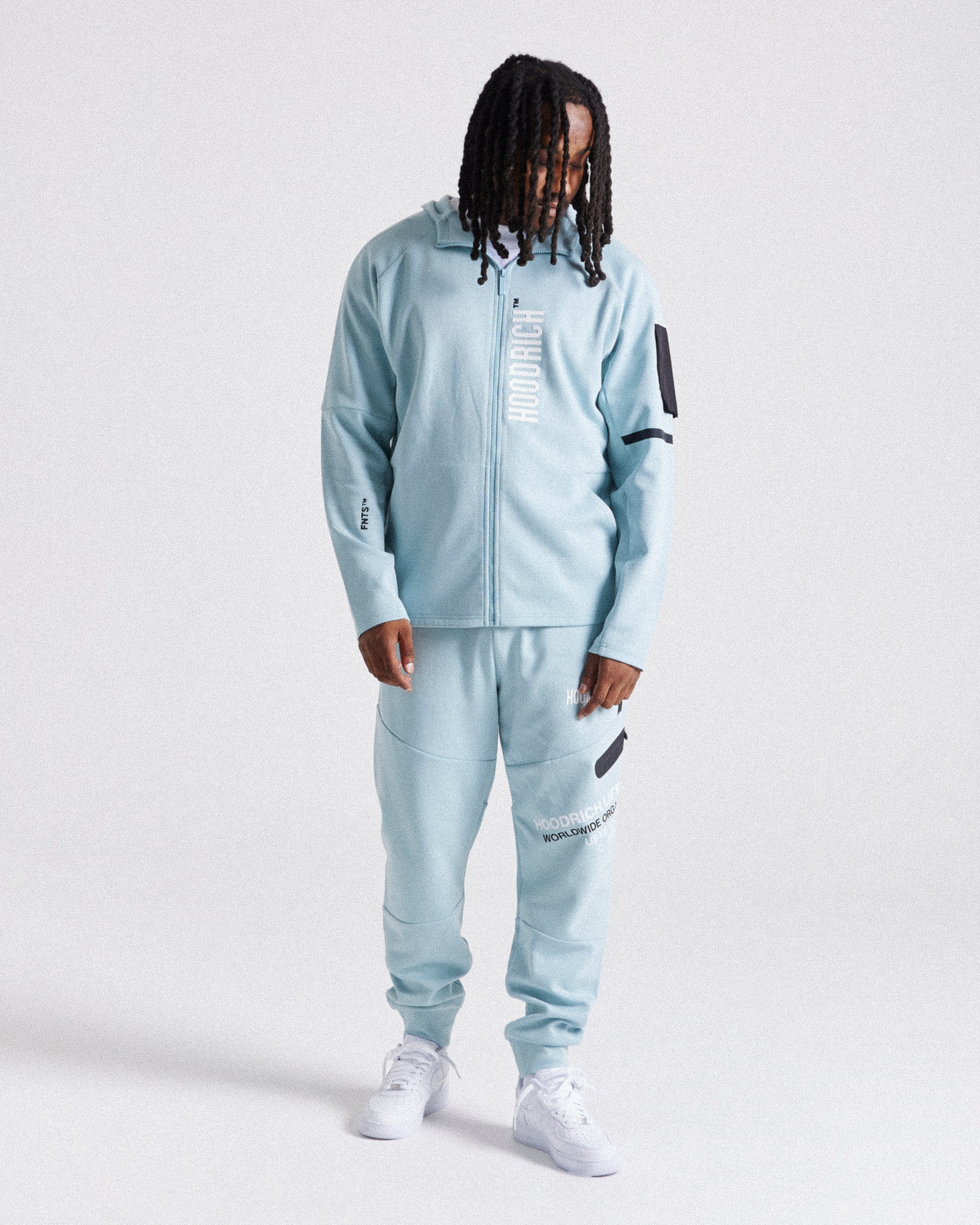 Circuit Zip Hoodie - Blue/White/Black