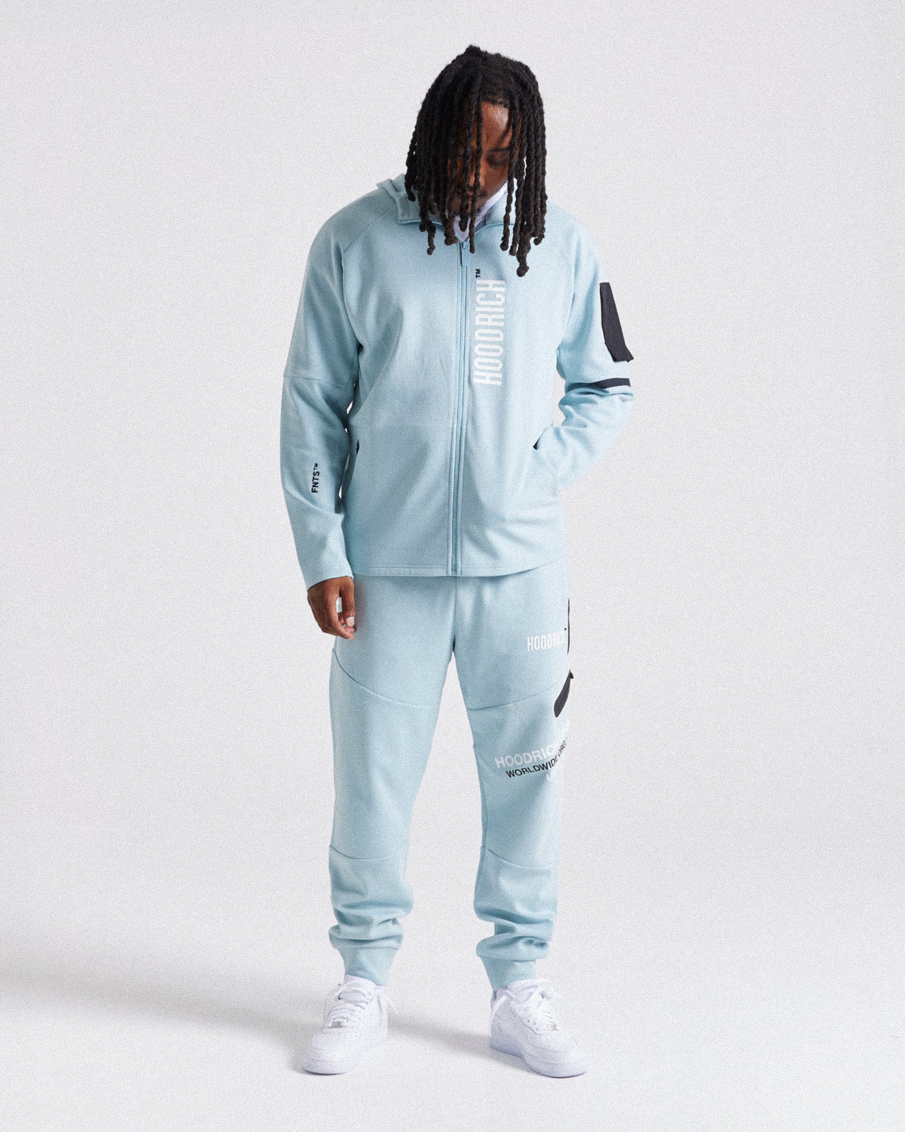 Circuit Zip Hoodie - Blue/White/Black