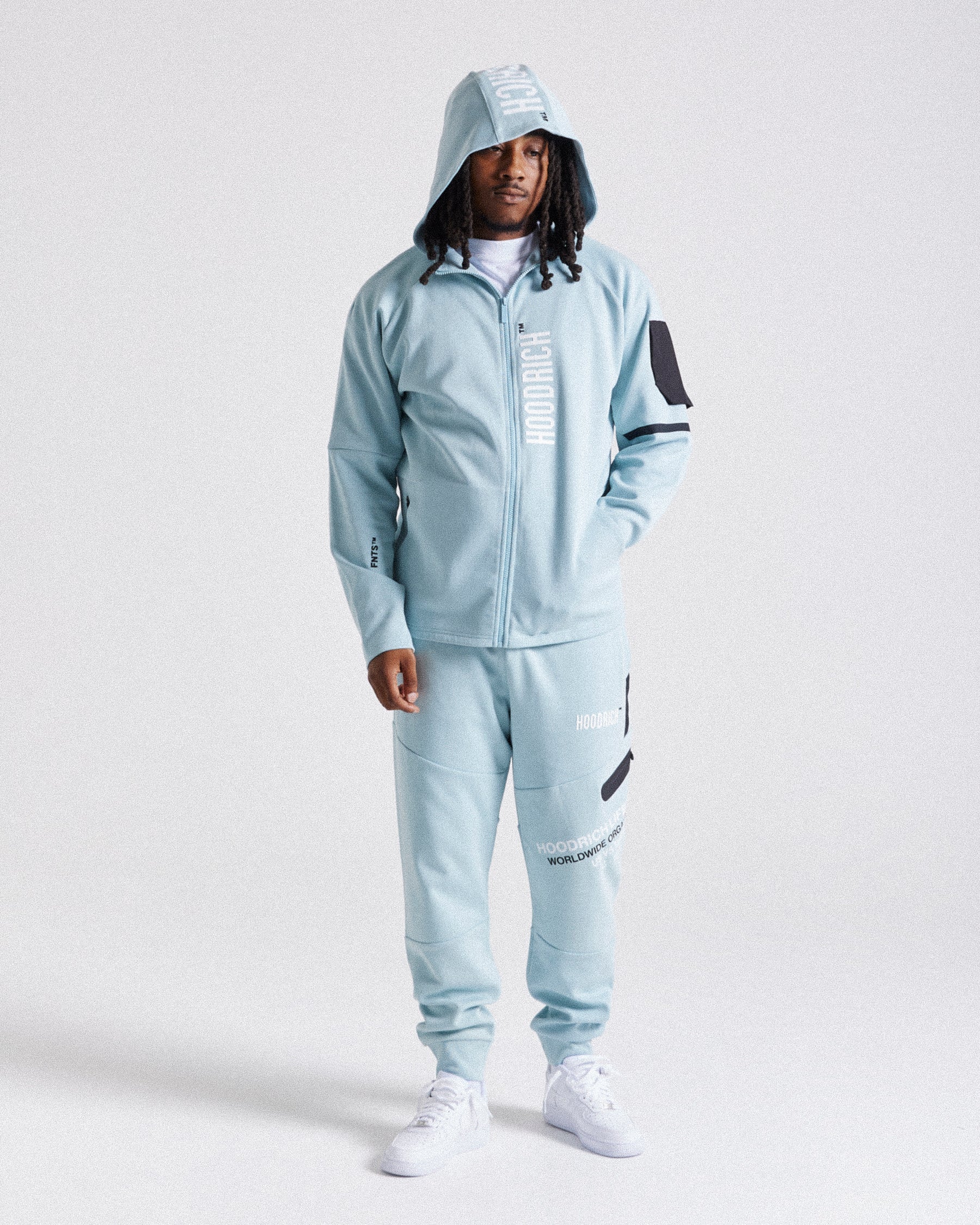 Circuit Zip Hoodie - Blue/White/Black