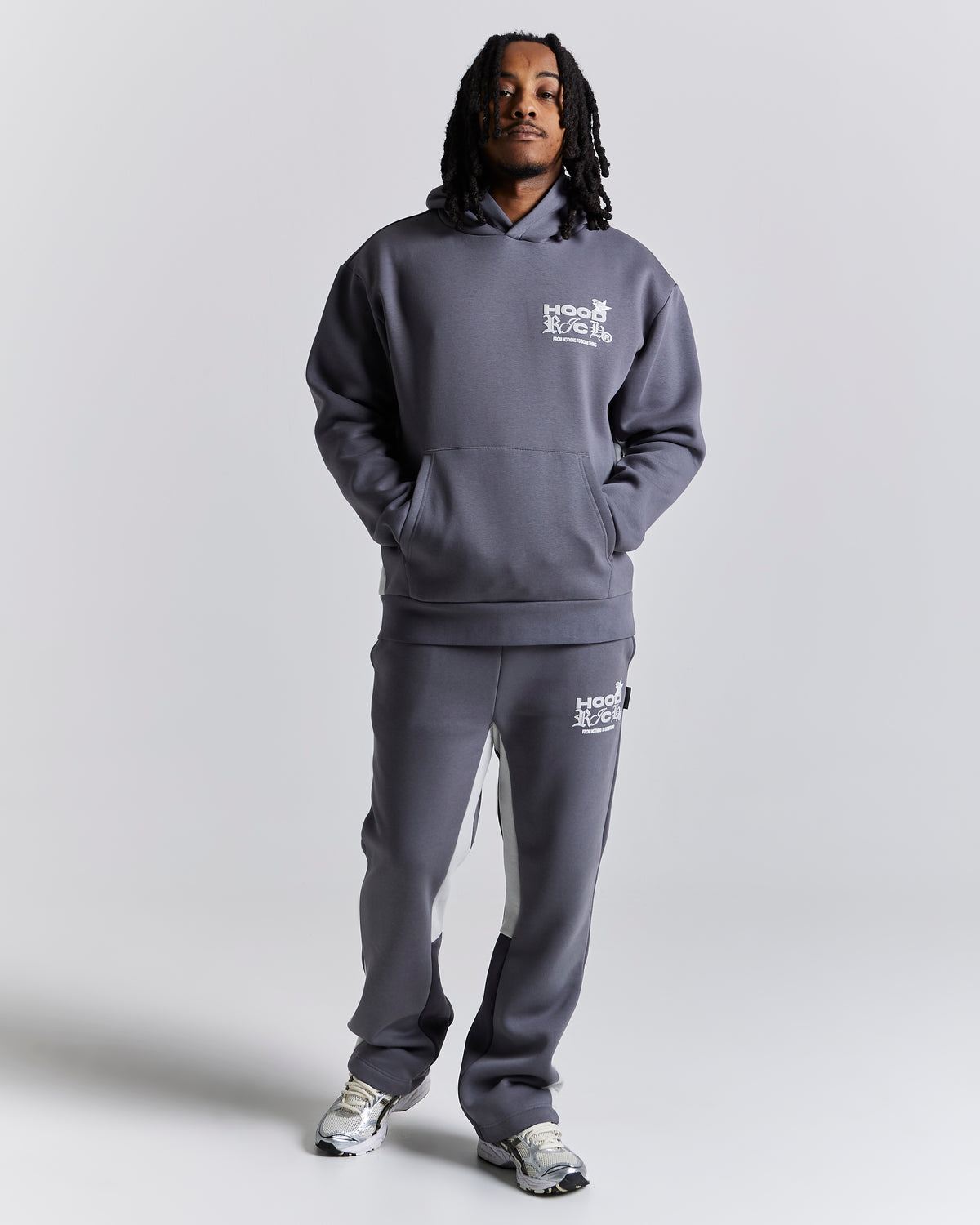 Rec Joggers - Grey/White