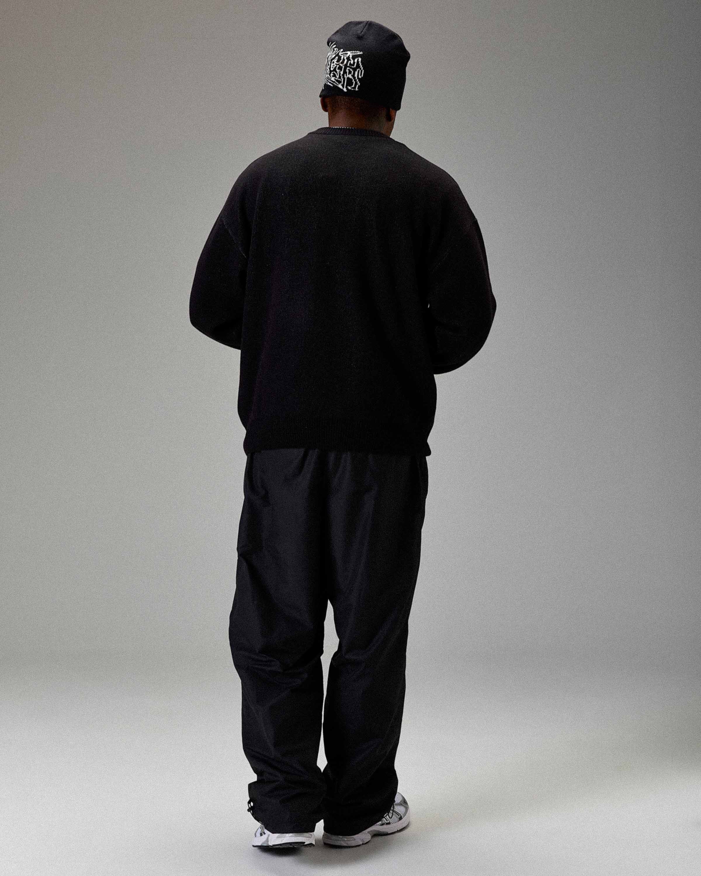 The Winner's Circle Wreckage Knitwear Sweater - Black/white