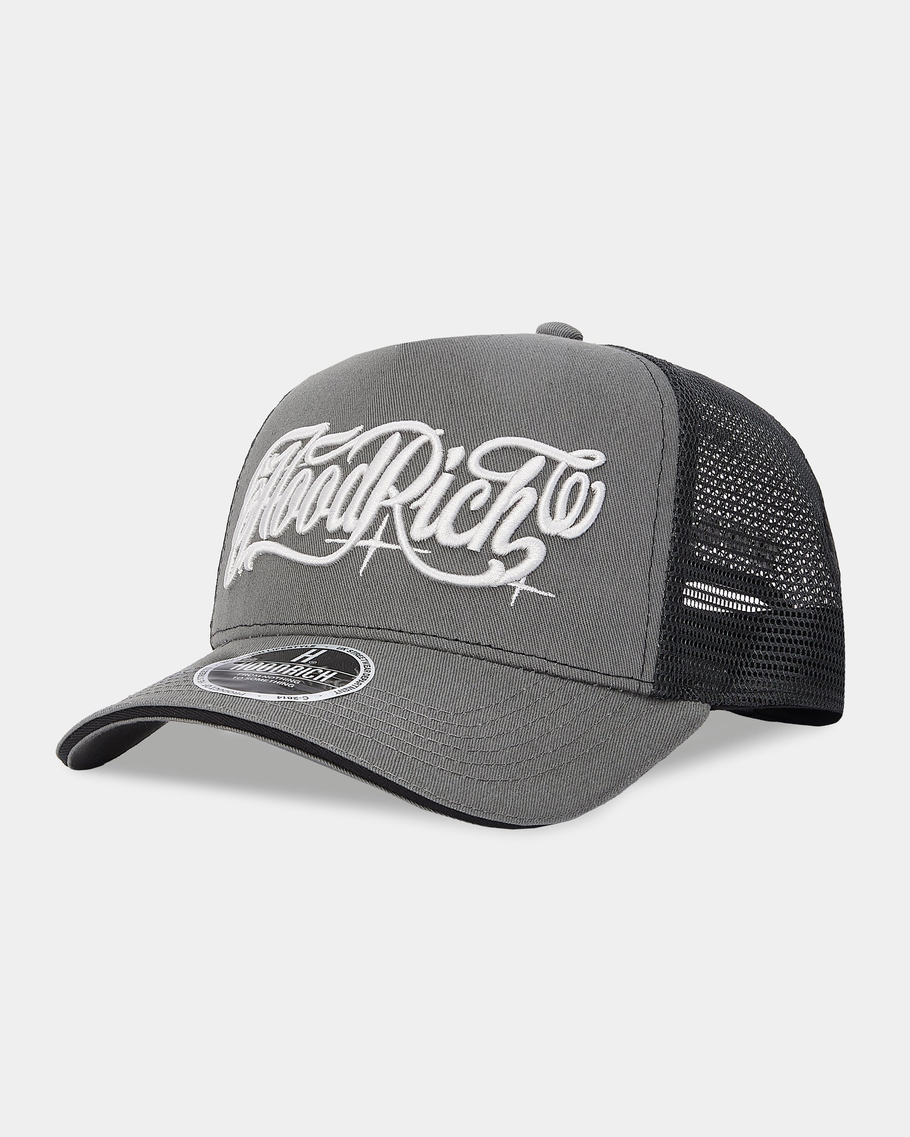 Legacy 5 Panel Trucker Cap - Grey