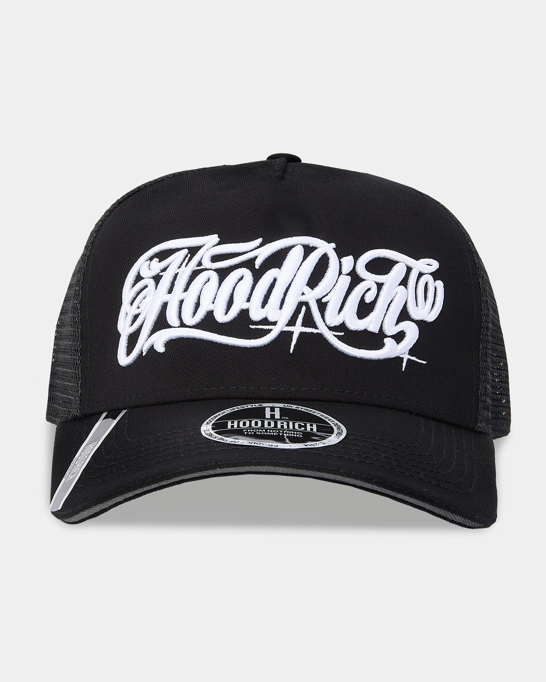Legacy 5 Panel Trucker Cap - Black/White
