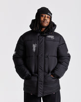 Multi Tag Jacket - Black/White