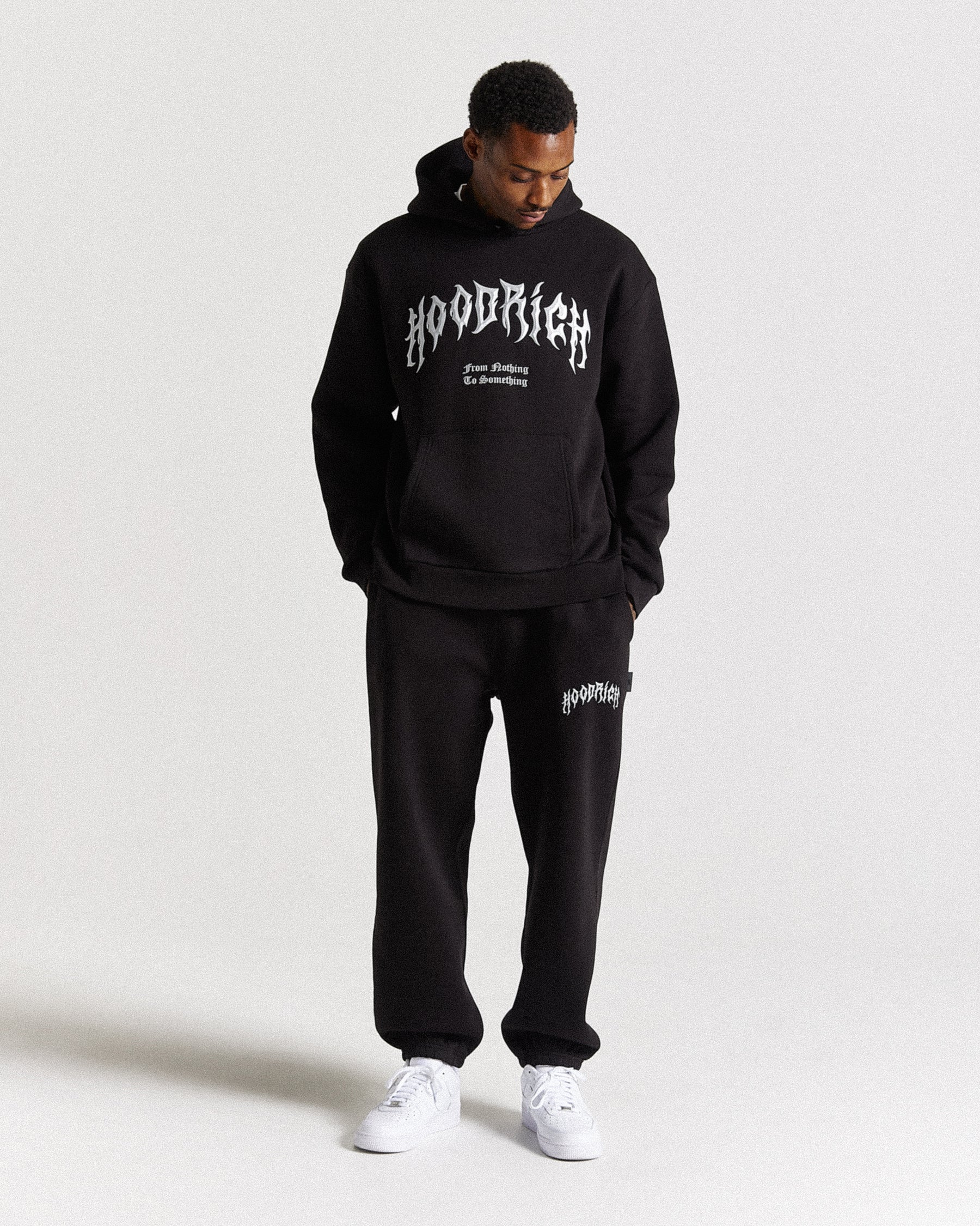 Midnight Oversized Hoodie - Black/Chromatic