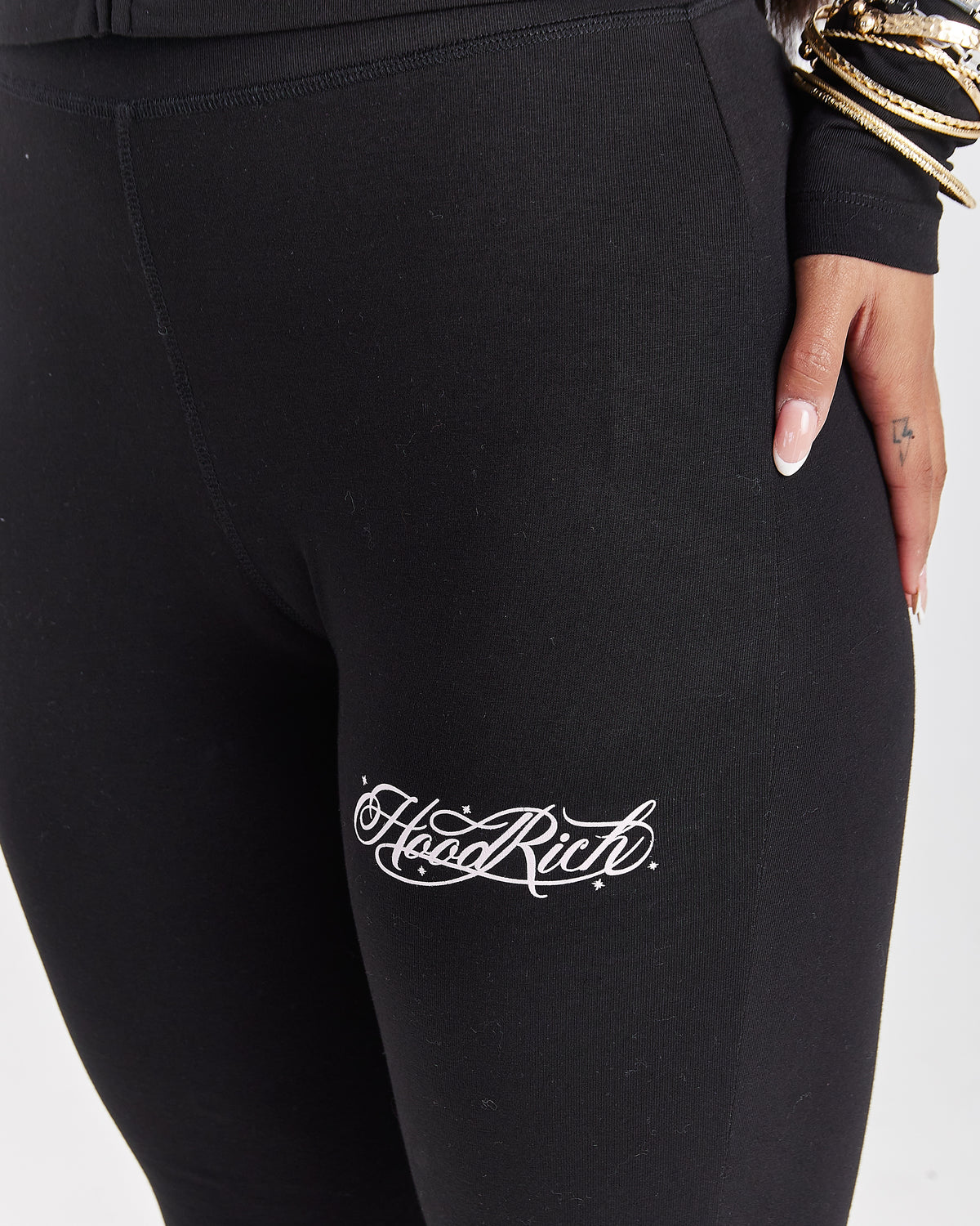 Women's Solace Fitted Set - Black/Pink