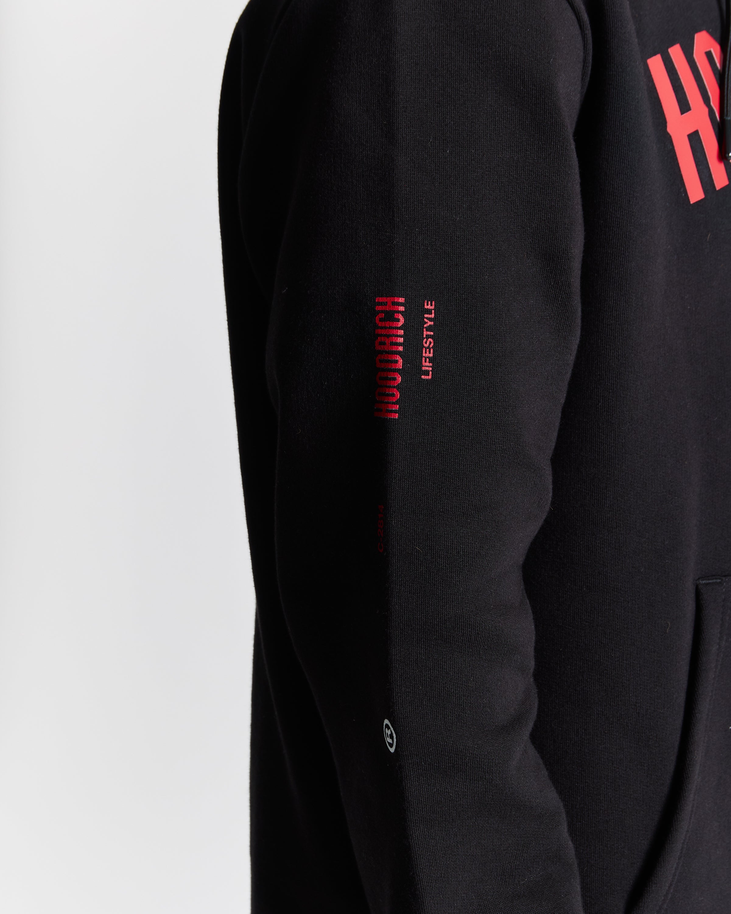 Caliber Hoodie - Black/White/Red