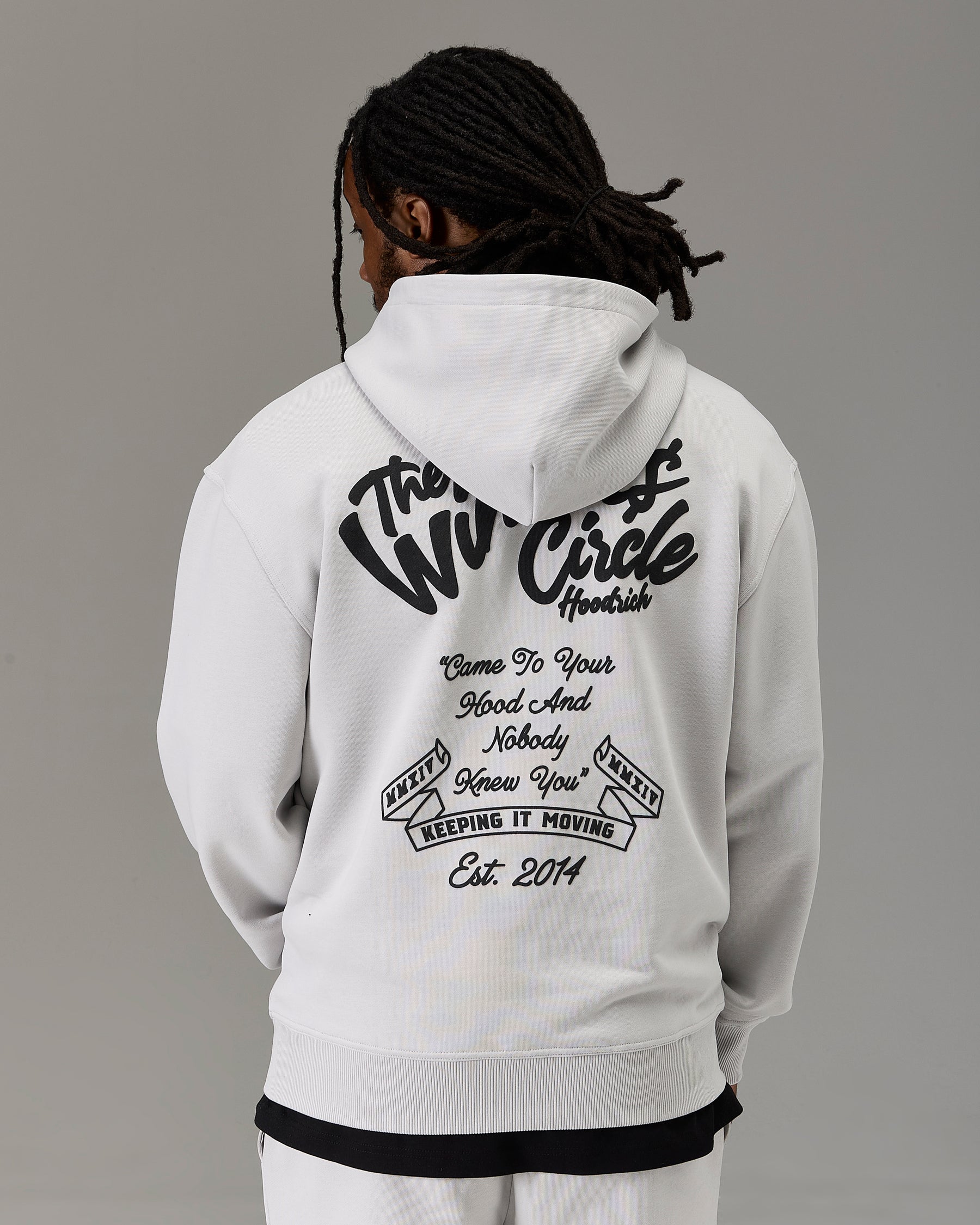 The Winners Circle Oversized Hoodie - Grey