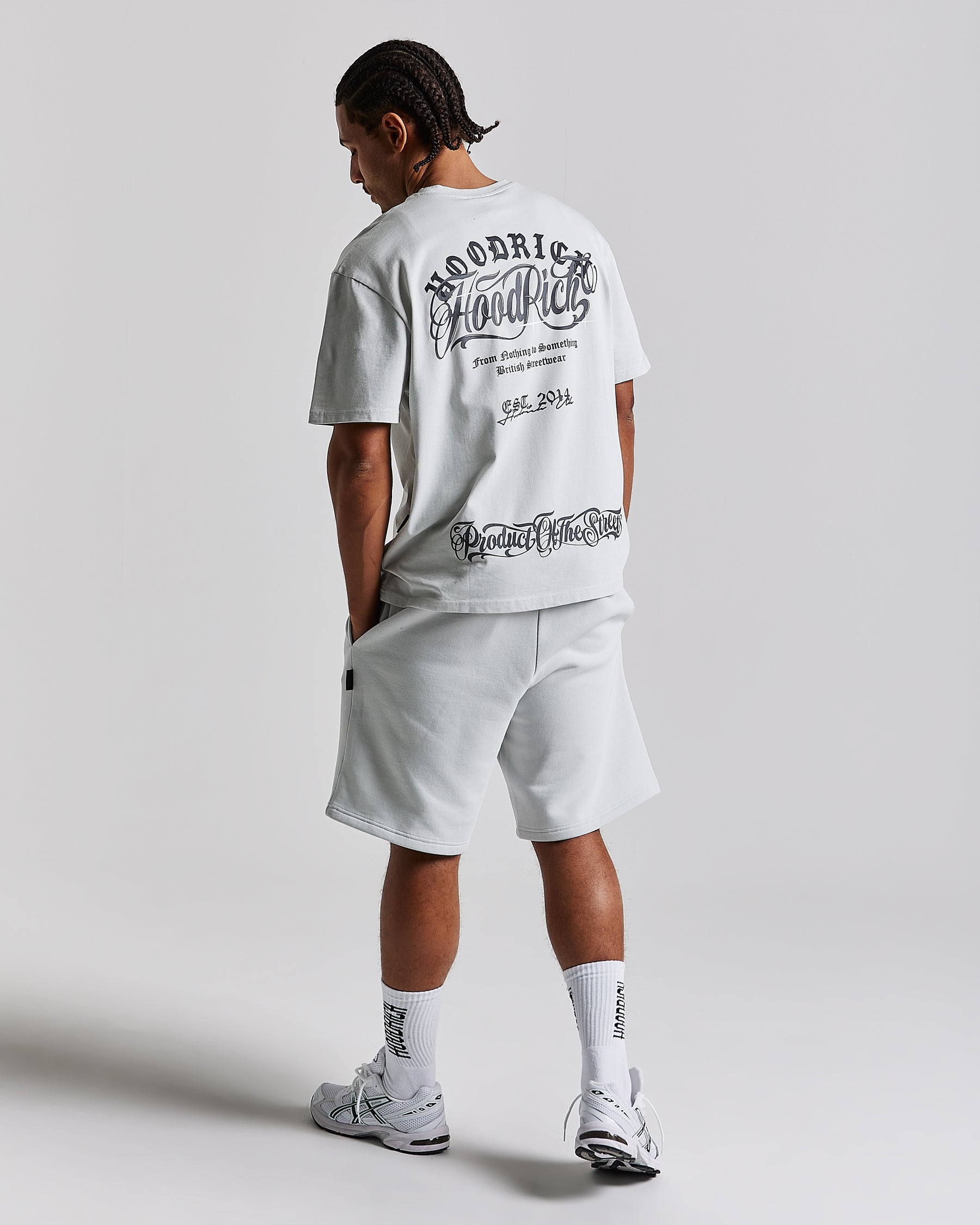 Legacy Oversized Shorts - Light Grey