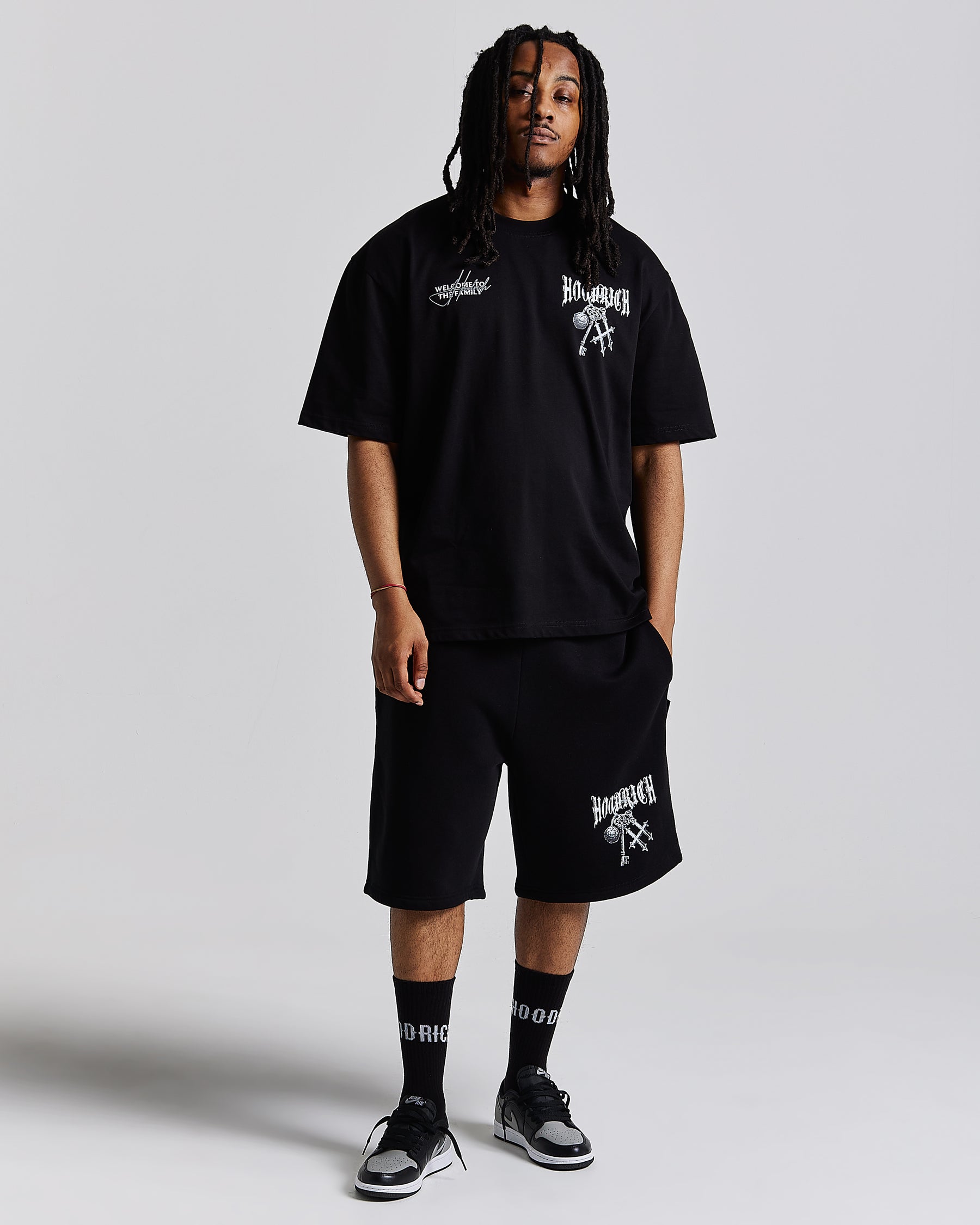 Rite Oversized T-Shirt - Black/White/Grey