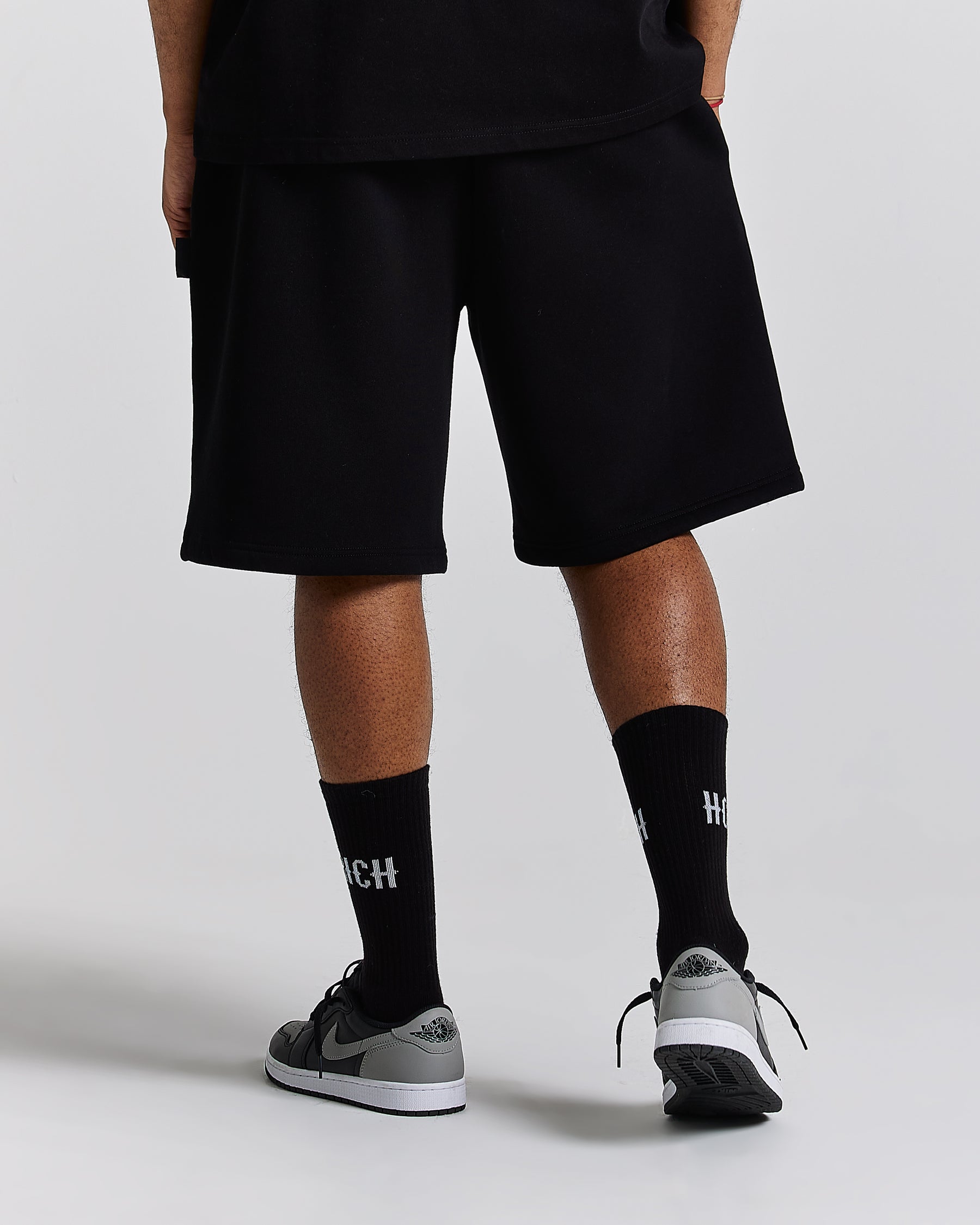Rite Oversized Shorts - Black/White/Grey
