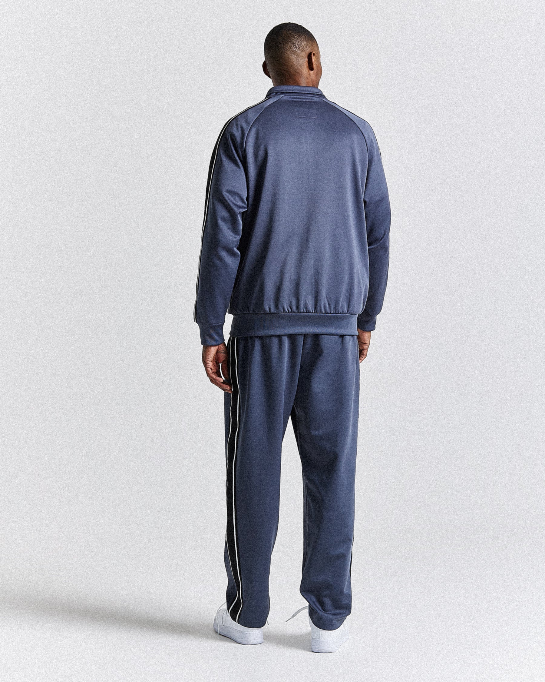 Ignite Track Top - Navy/White