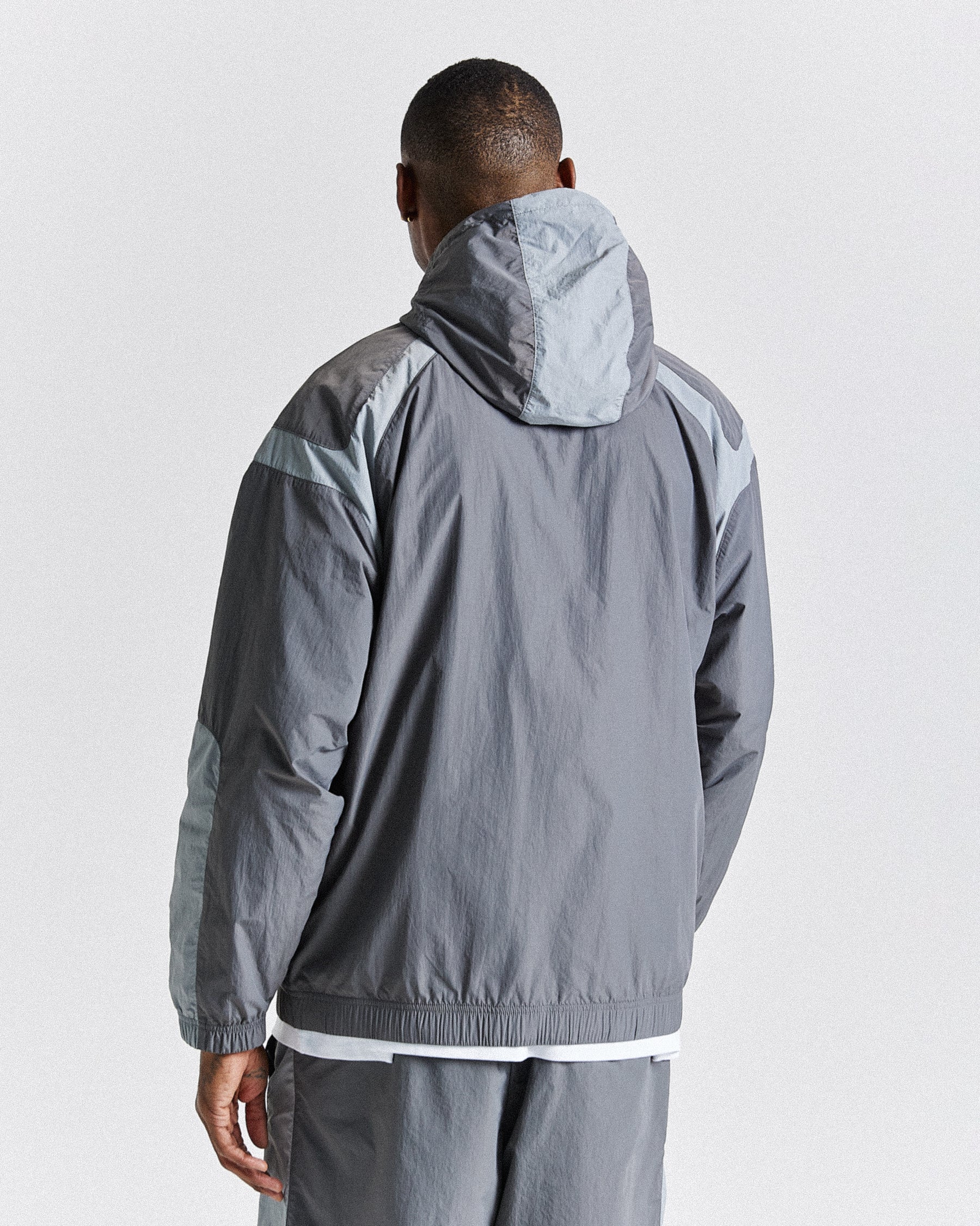 Galaxy Woven Jacket - Grey/Black