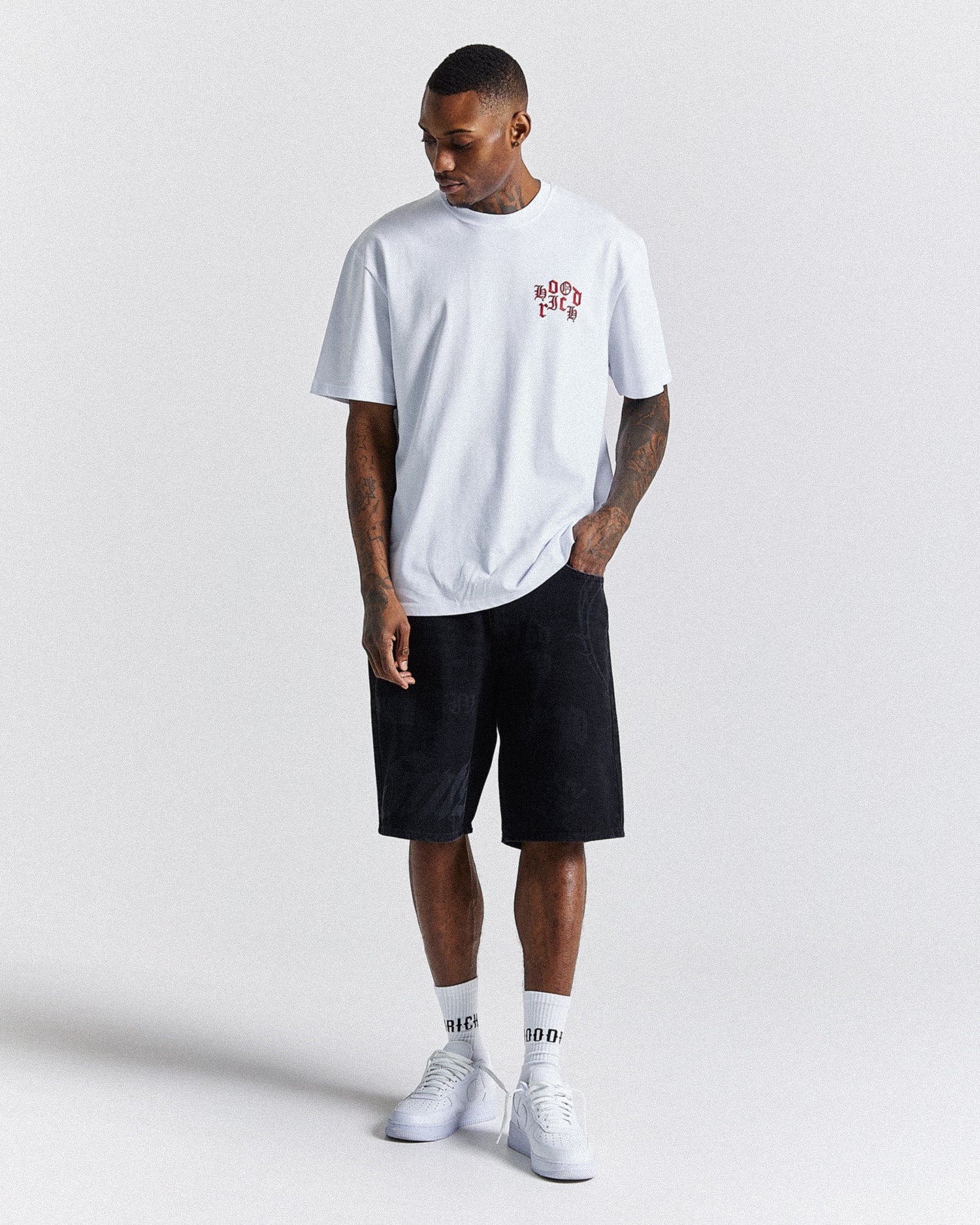 Chroma Denim Shorts - Black