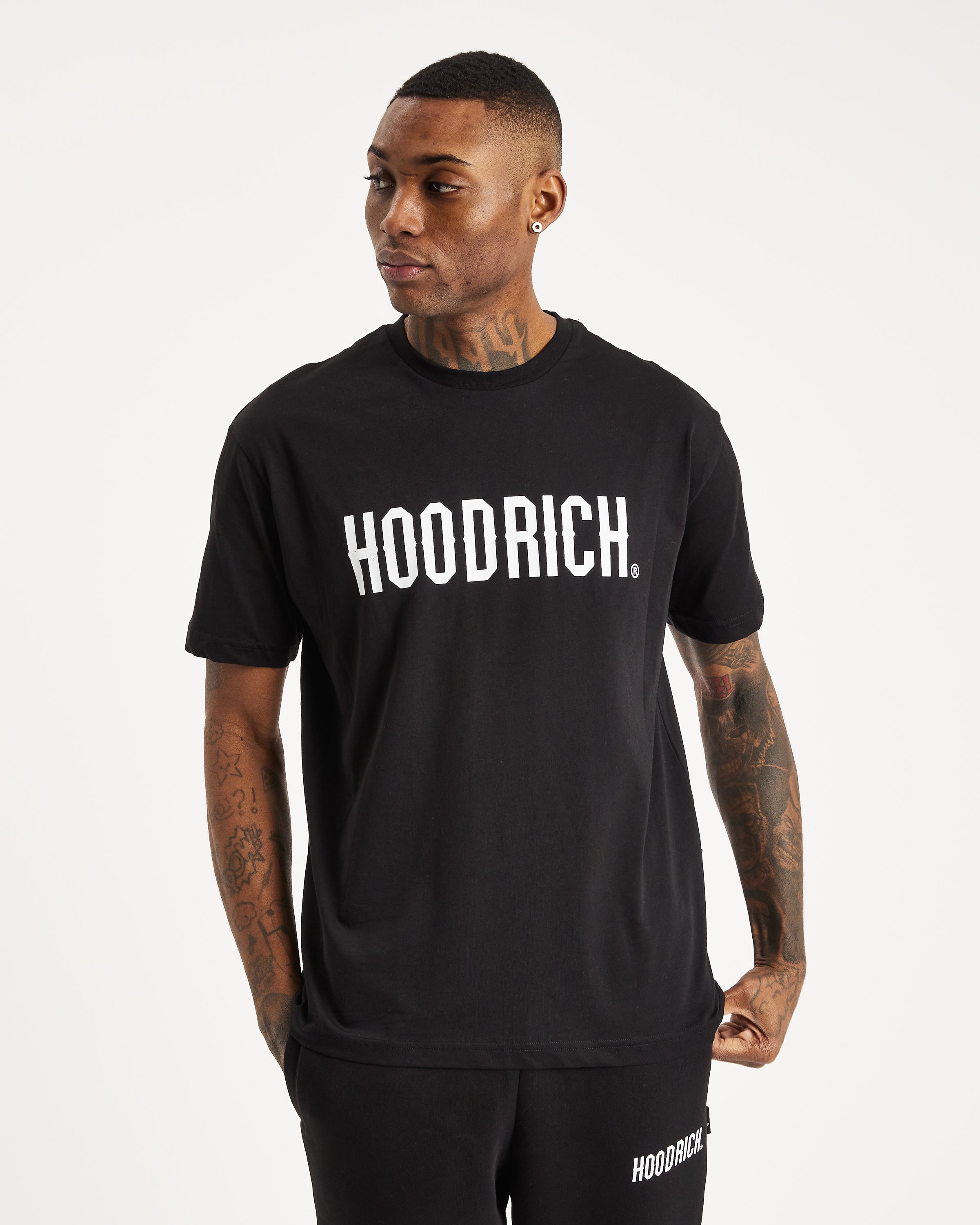 OG Core T-shirt | Black/White | Hoodrich