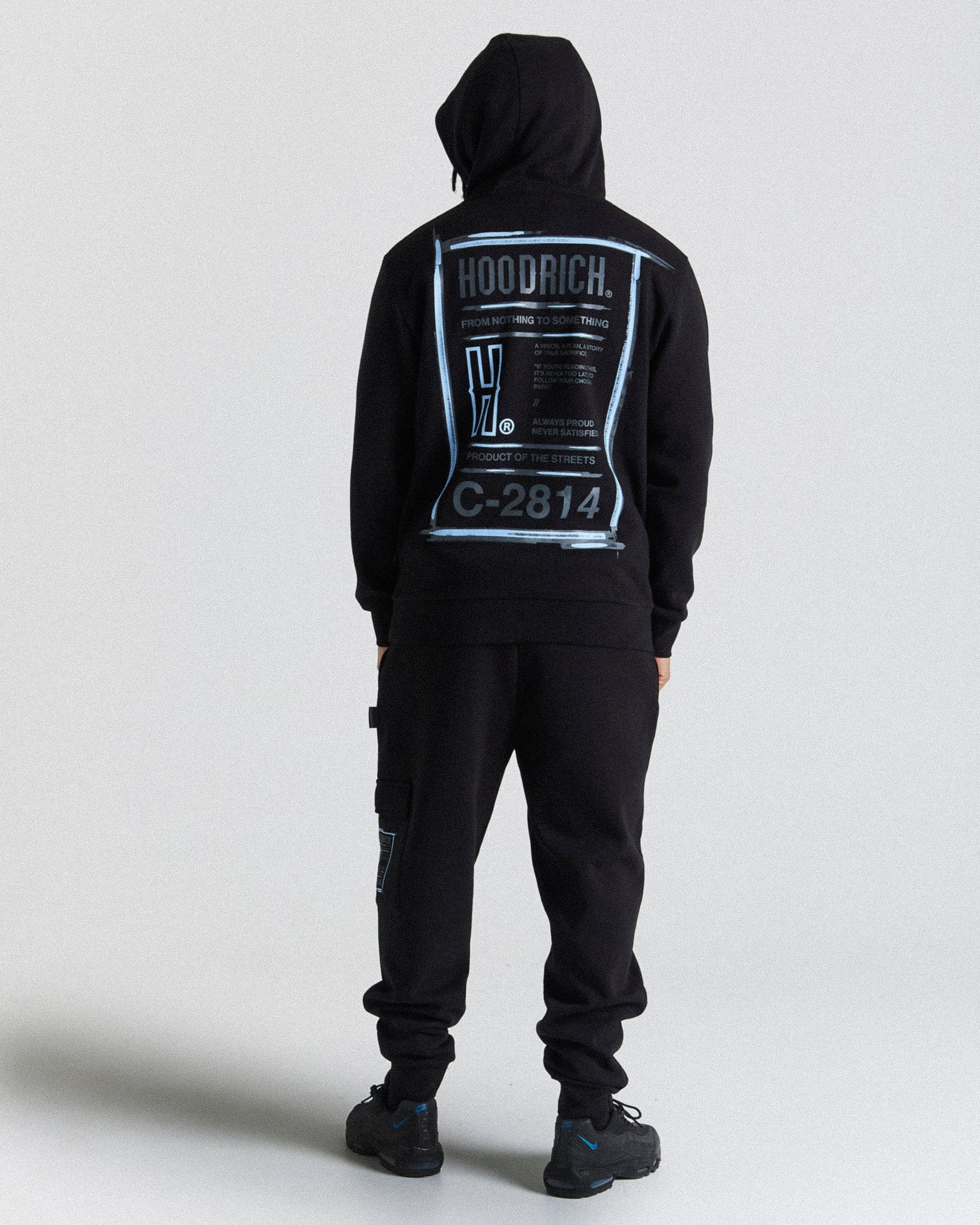 Akira Hoodie - Black/Blue