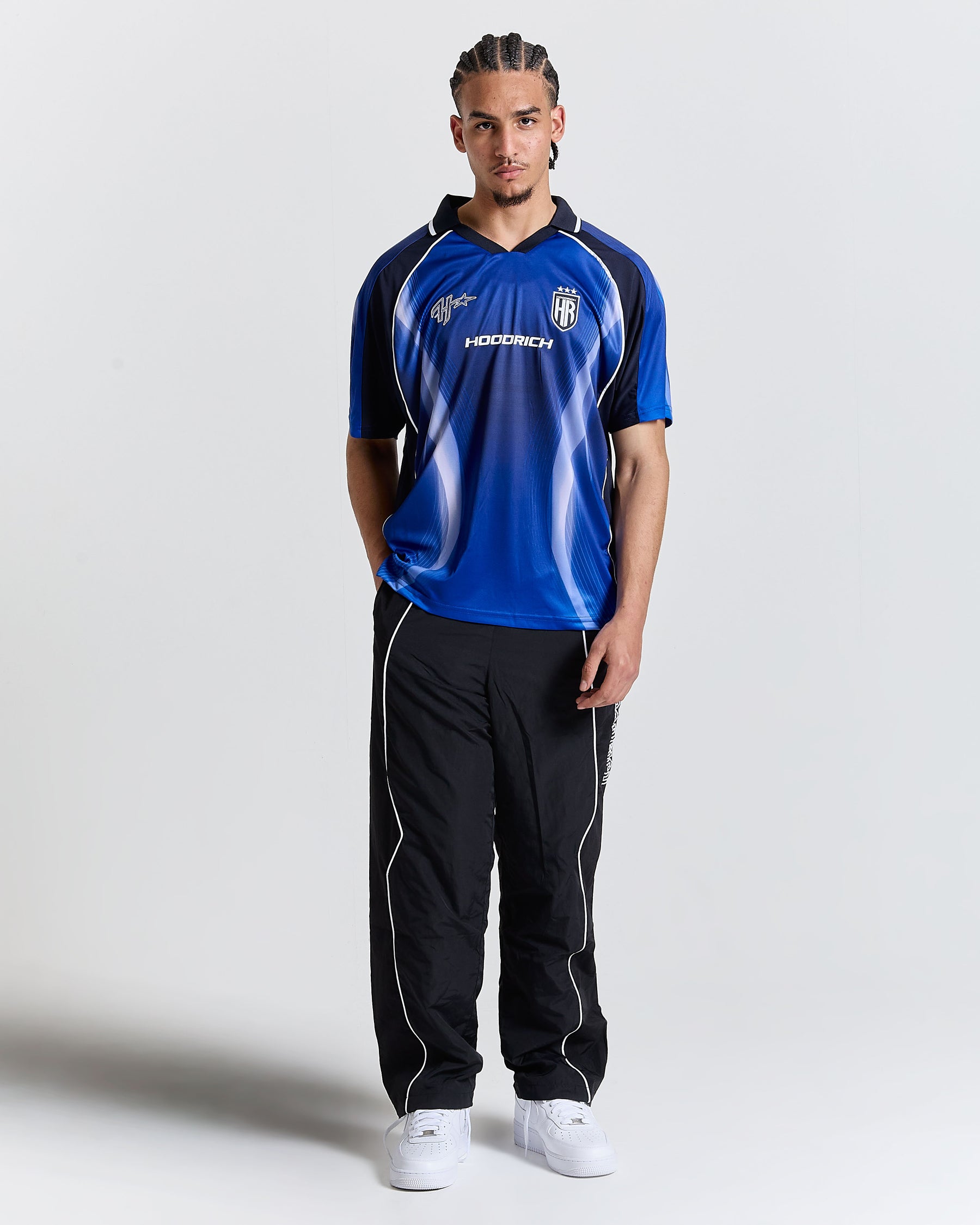 Glide Away Football Kit Shirt - Blue