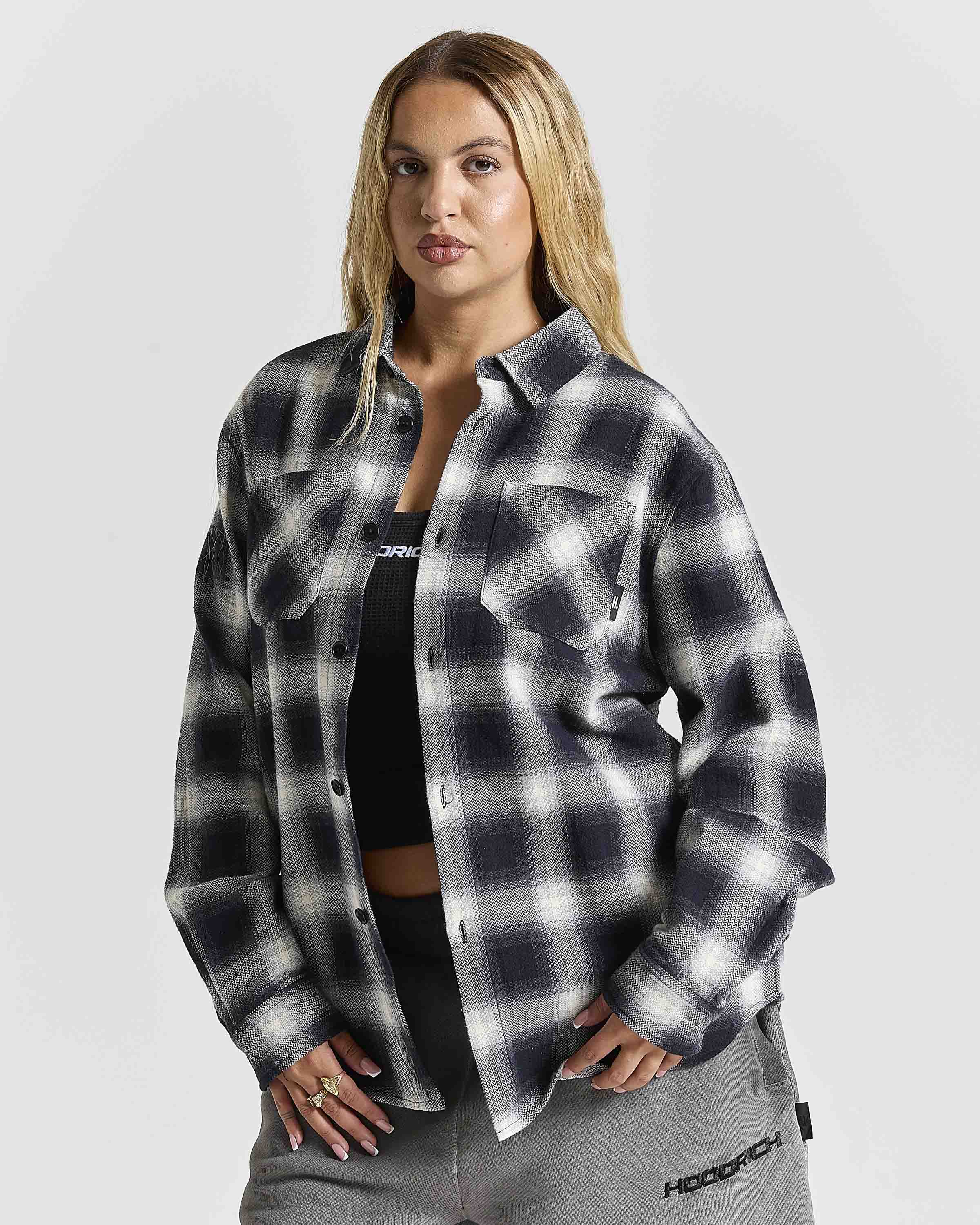 Cast Flannel Shirt - Black