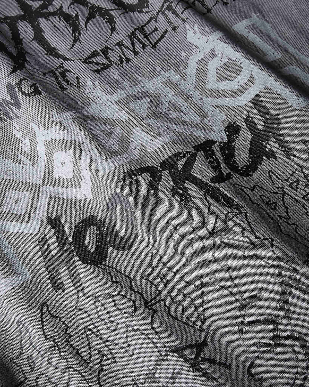 Nocturn Oversized T-Shirt - Grey/Reflective