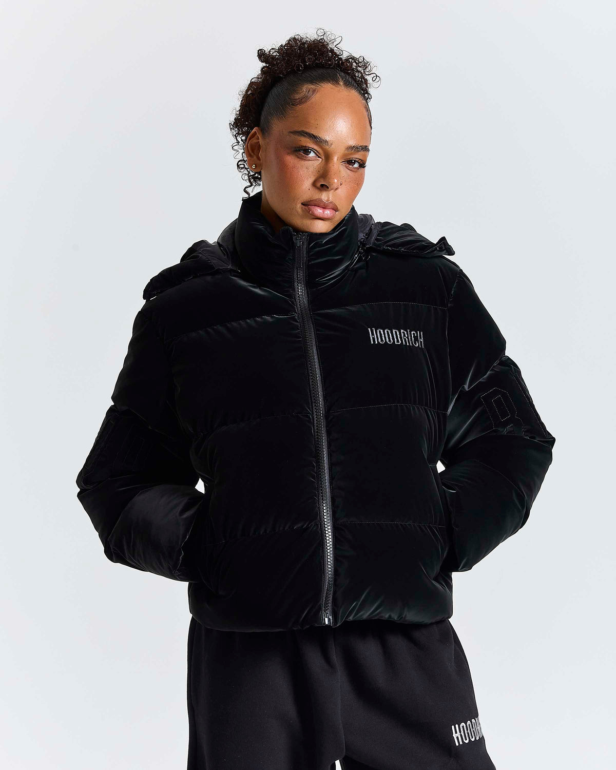 Vanta Puffer Jacket - Black