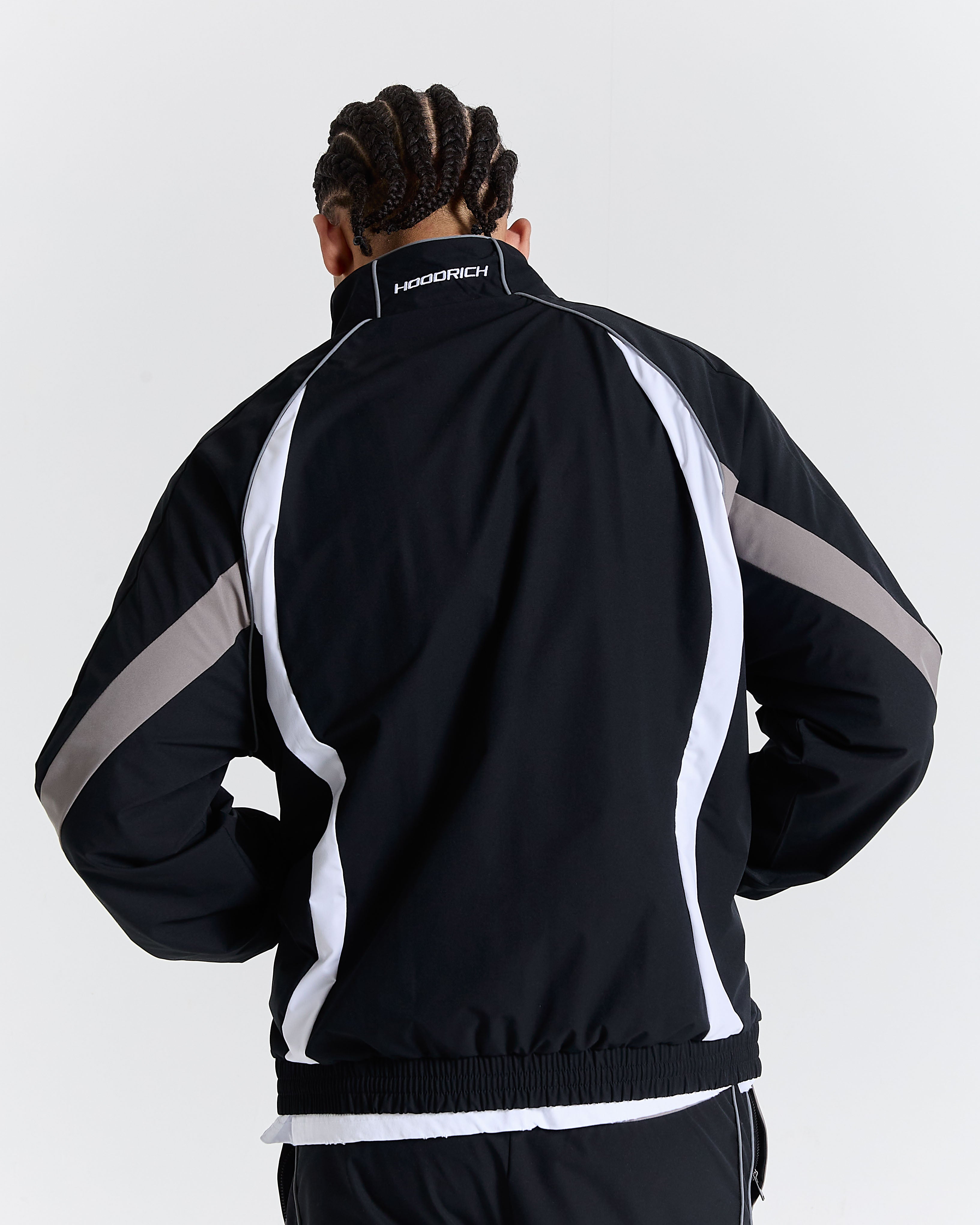 Glide Away Football Shell Tracksuit - Black