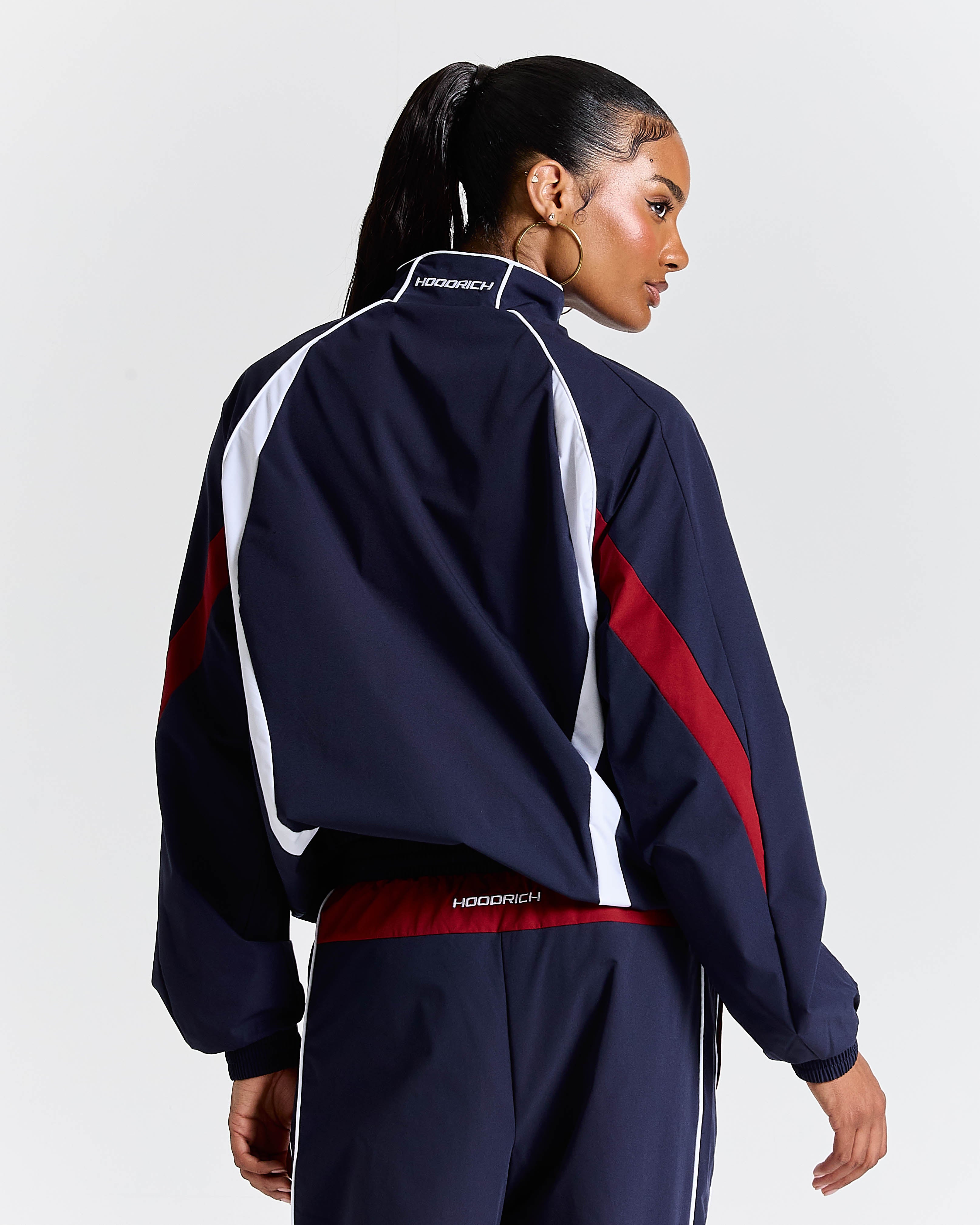 Women's Glide Home Football Full Tracksuit - Navy