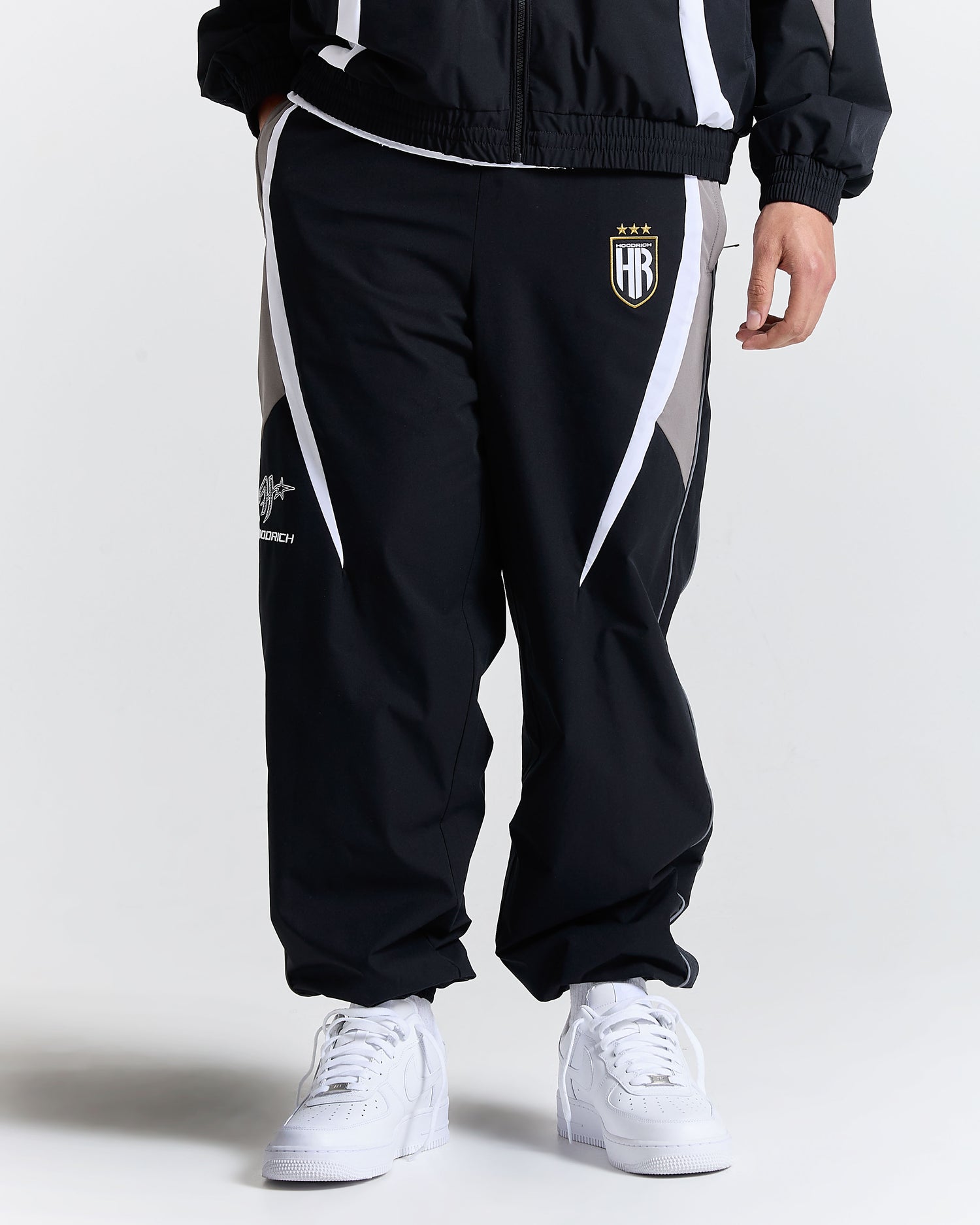 Glide Away Football Track Pants - Black
