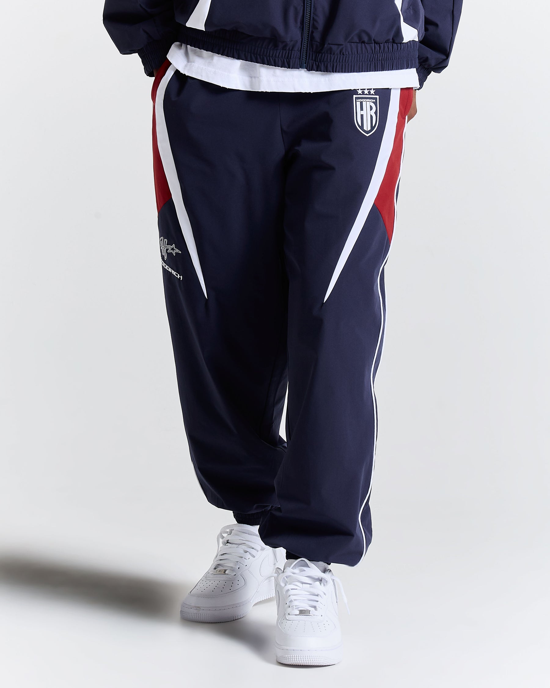 Glide Away Football Track Pants - Navy