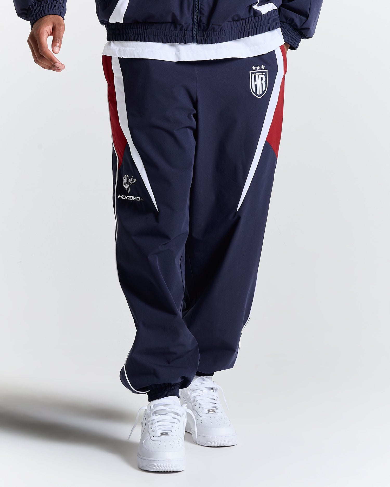 Glide Away Football Track Pants - Navy