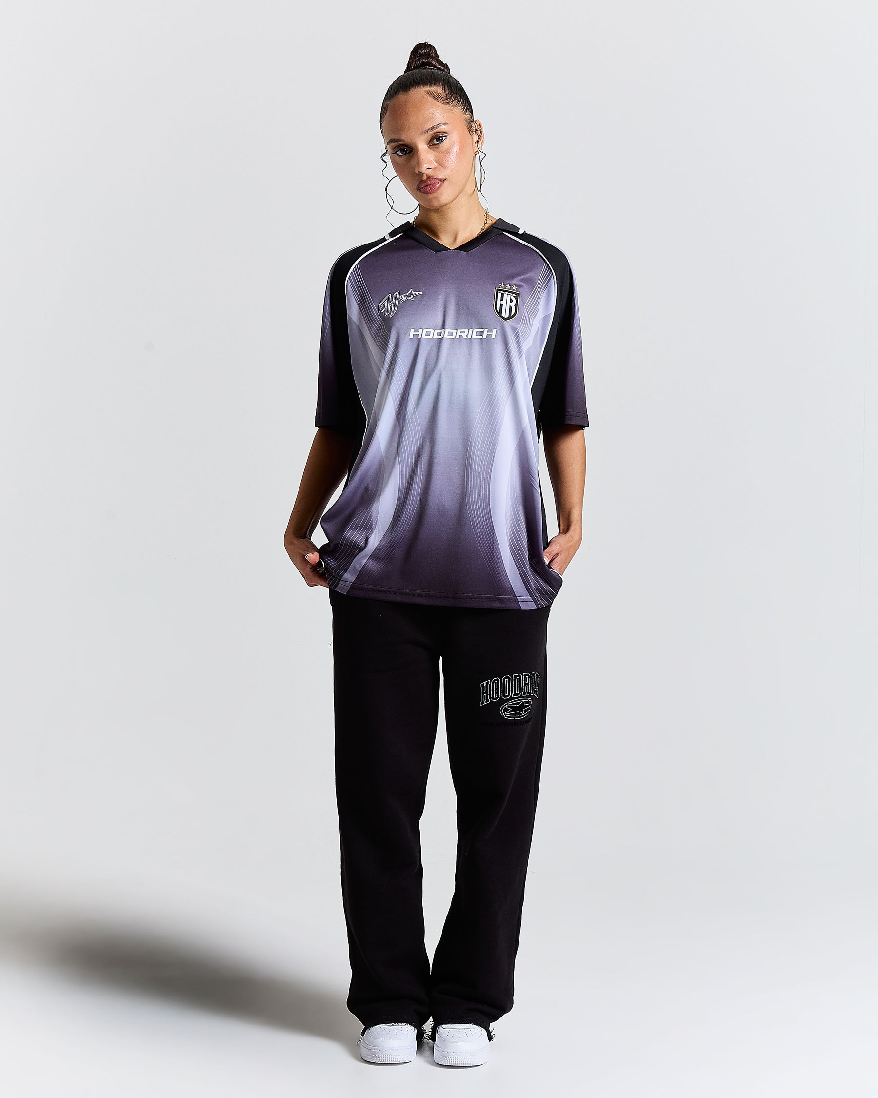 Glide Home Football Kit Shirt - Black