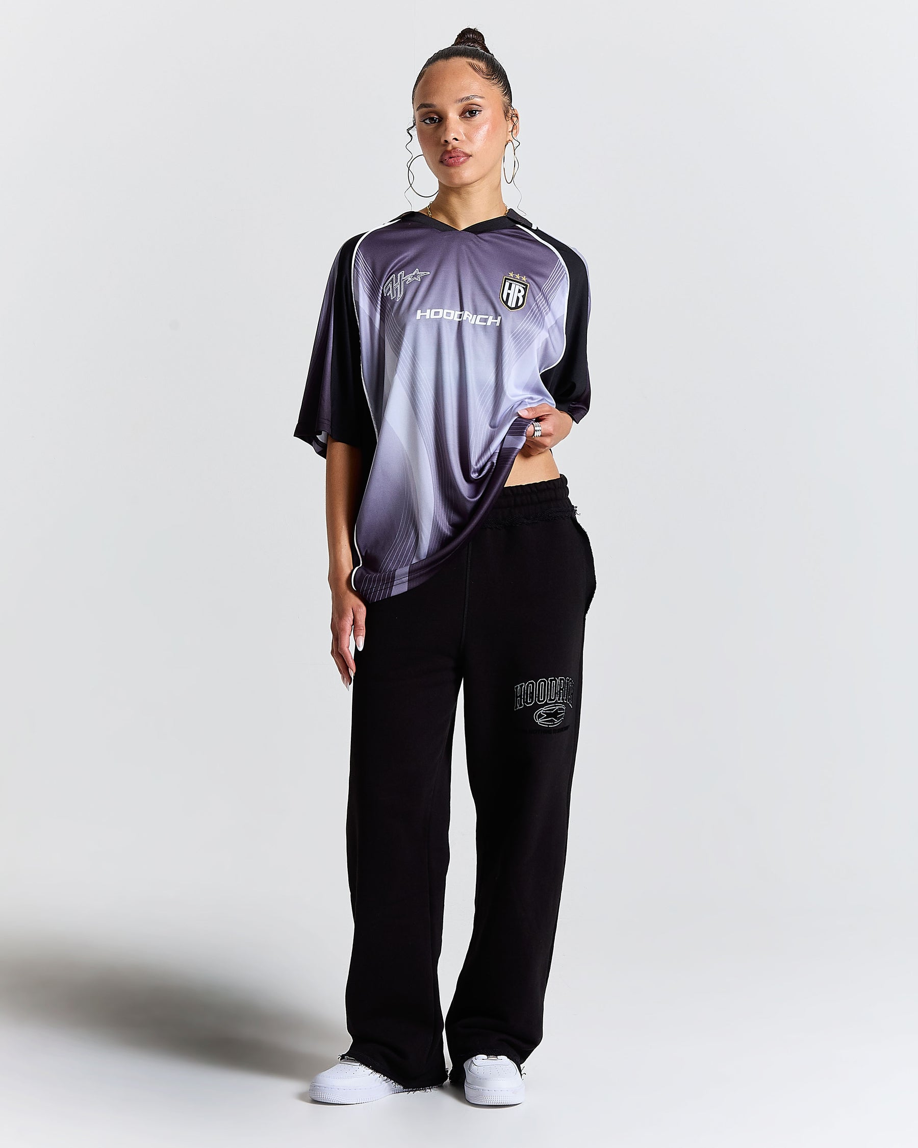 Glide Home Football Kit Shirt - Black