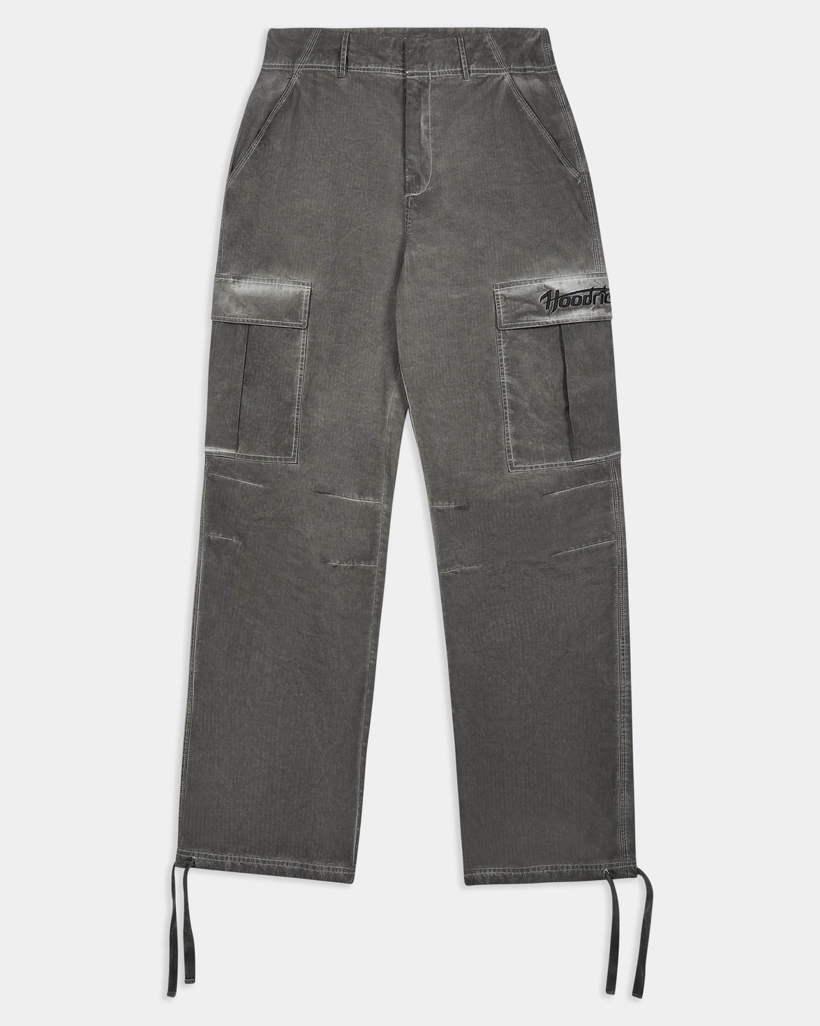 Cast Ripstop Cargo Pants - Washed Black
