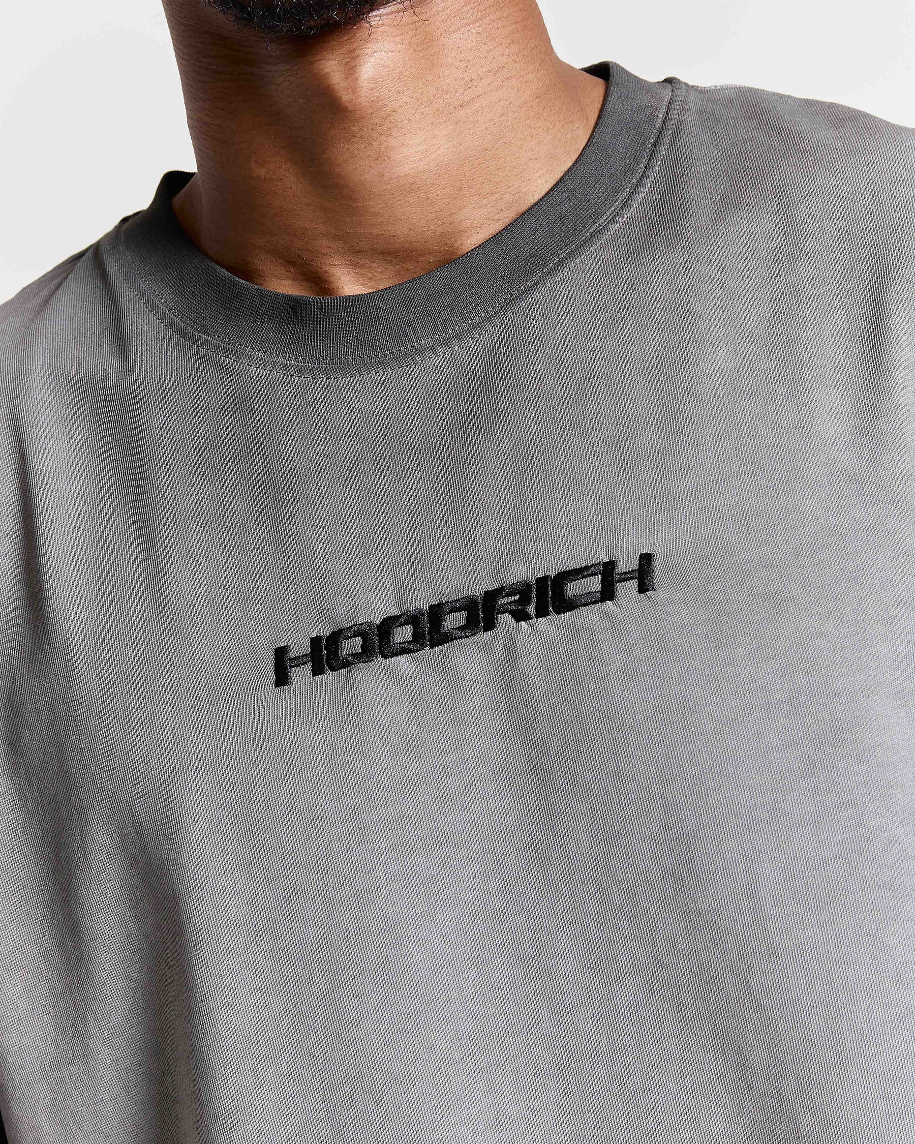 Ghost Oversizded T Shirt - Black Oil Wash