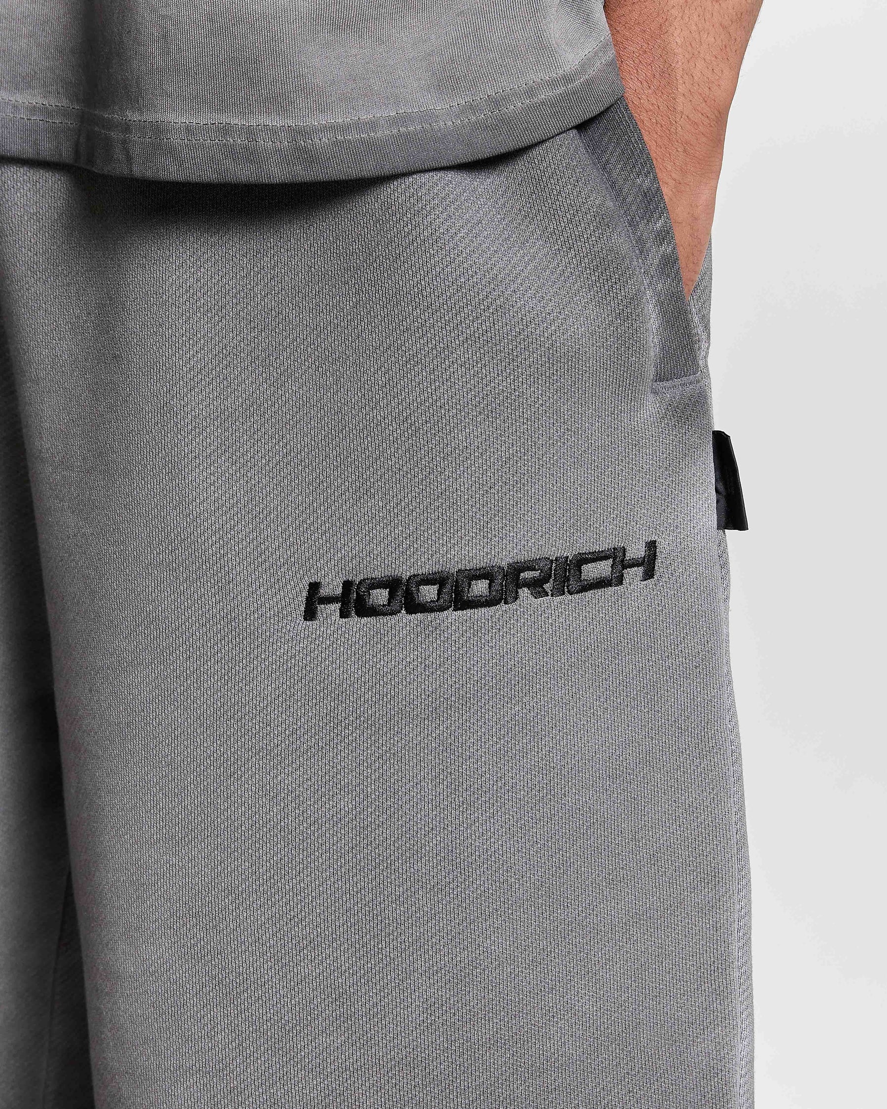 Ghost Jog Shorts - Black Oil Wash