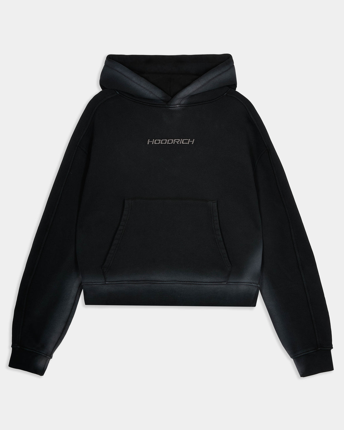 Men's Ghost Boxy Fit Hoodie - Black