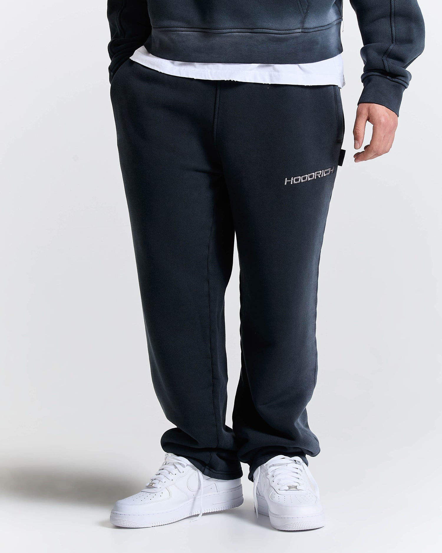 Men's Ghost Wide Leg Jogger - Black