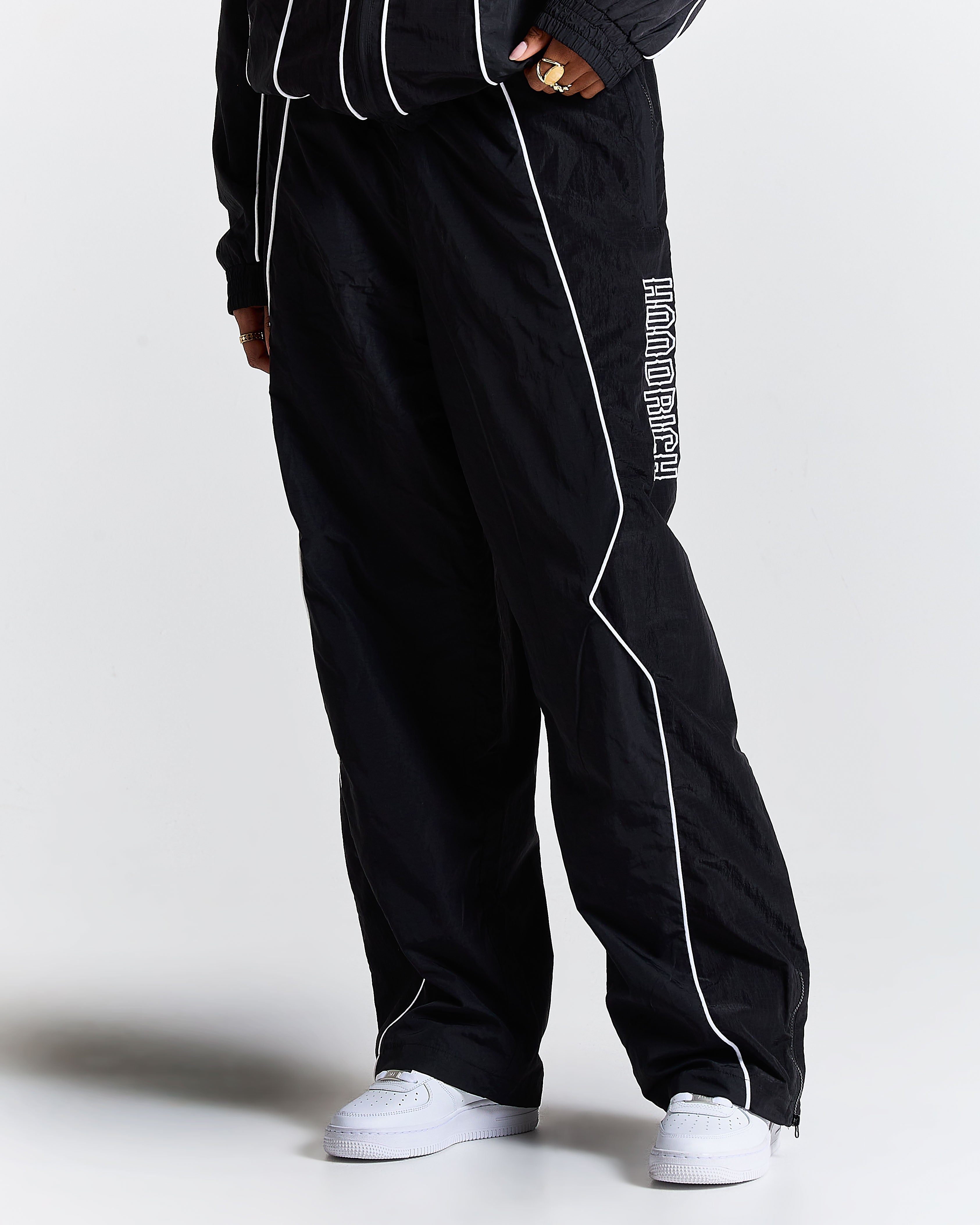 Women's Chaser H Full Tracksuit - Black