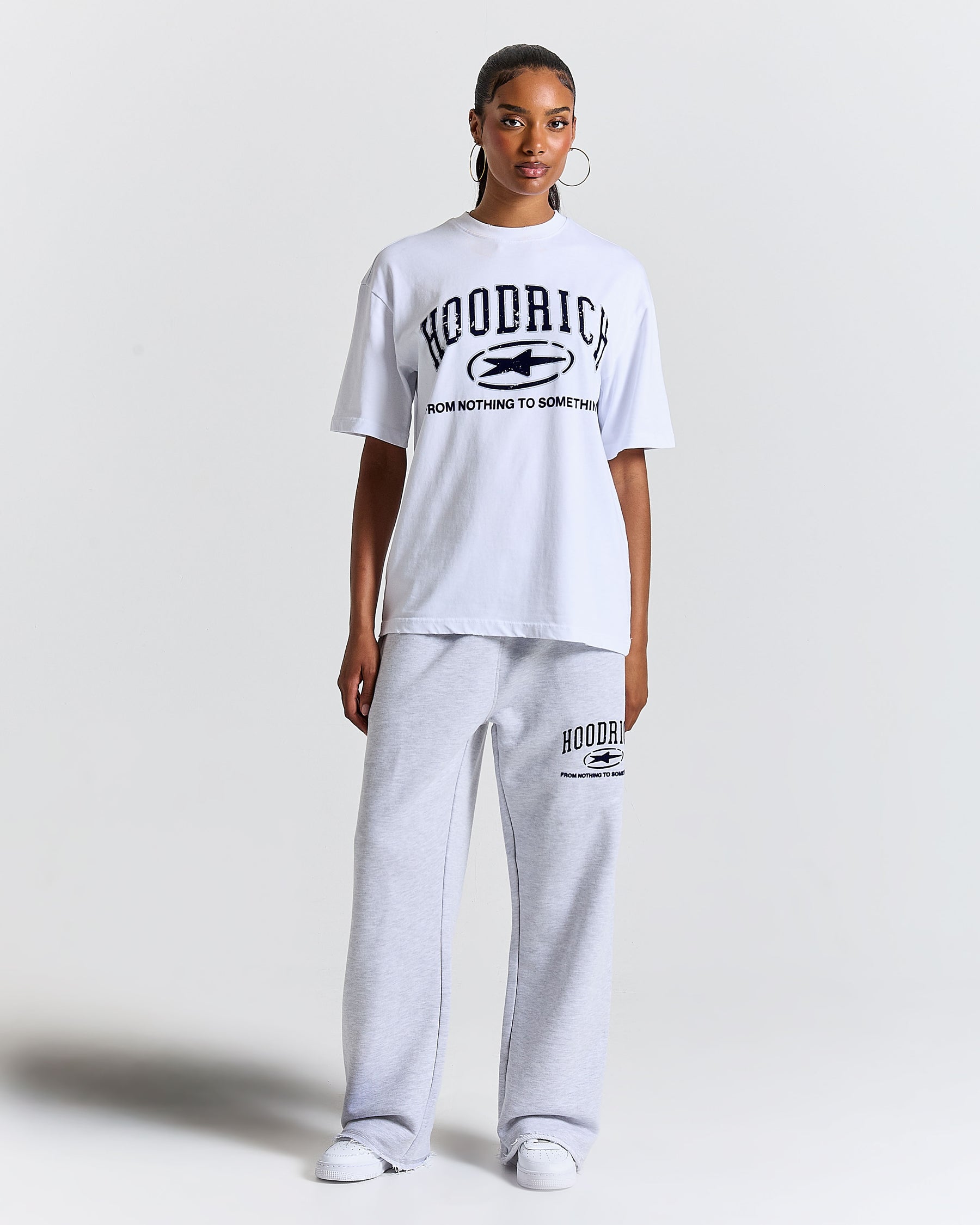 Fray Regular Fit Tee - White