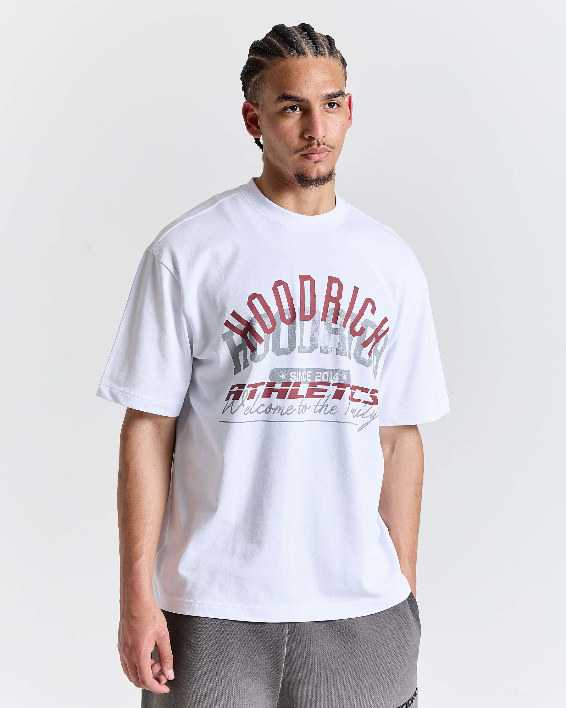 Club Athletics Oversized T-Shirt - White