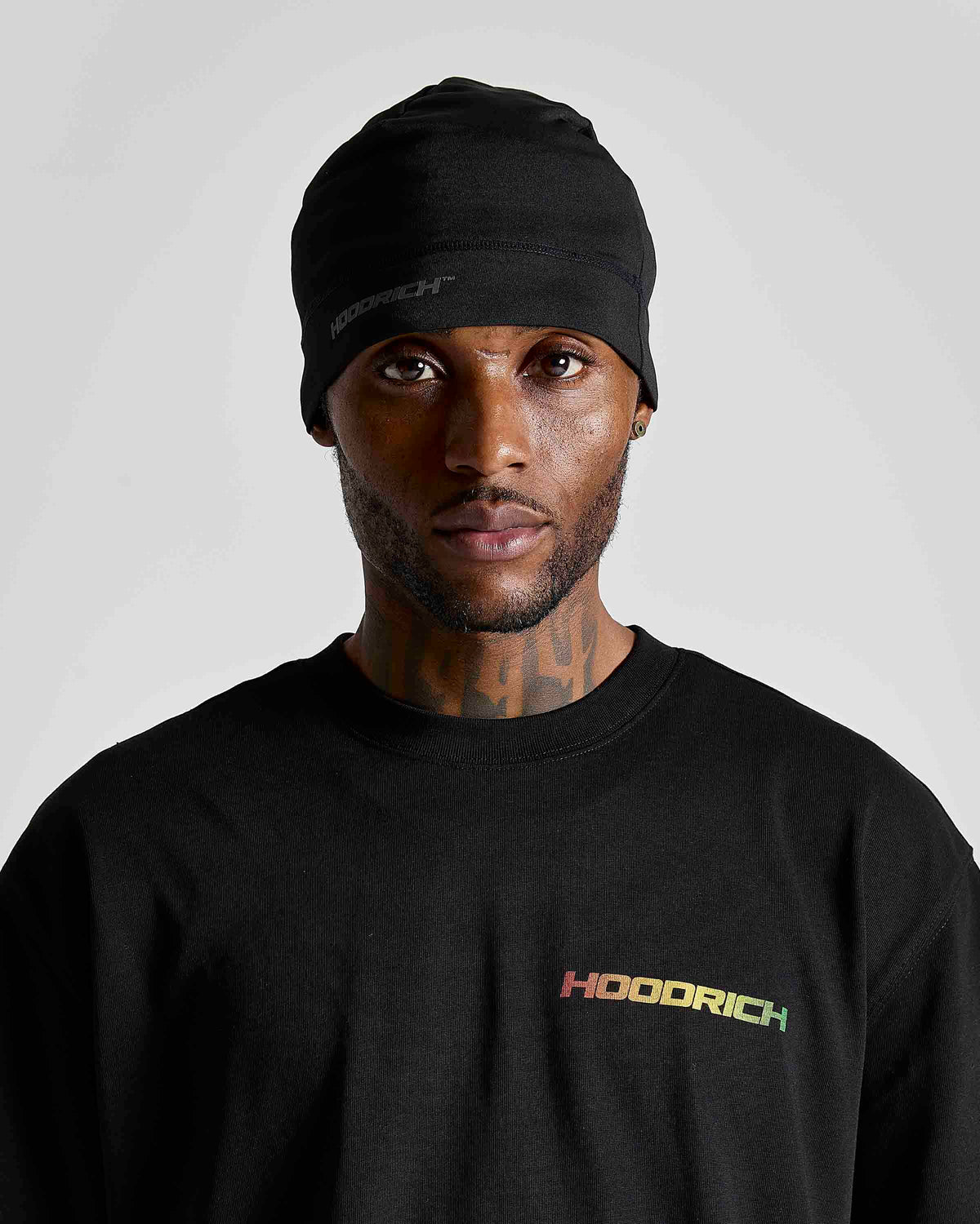 Ghost Skull Beanie - Black