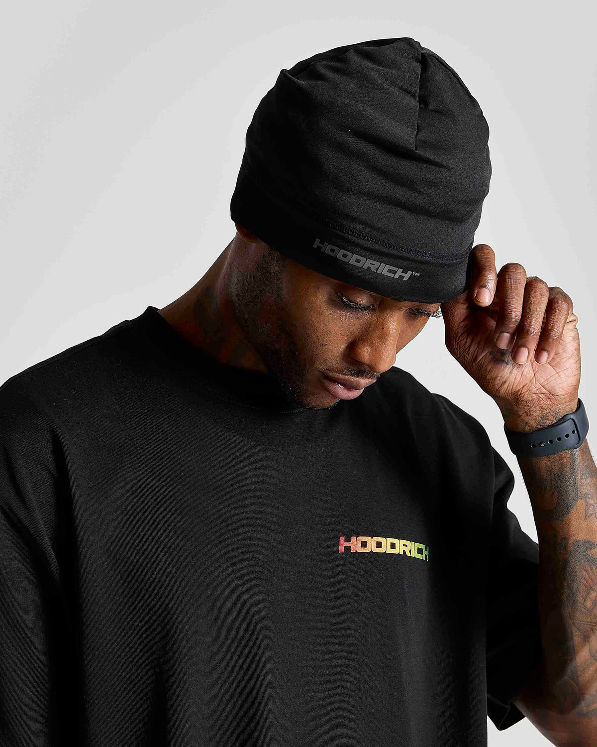 Ghost Skull Beanie - Black