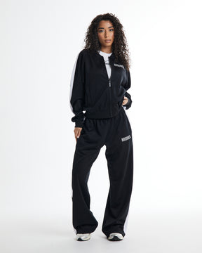 Selena Track Top - Black/White