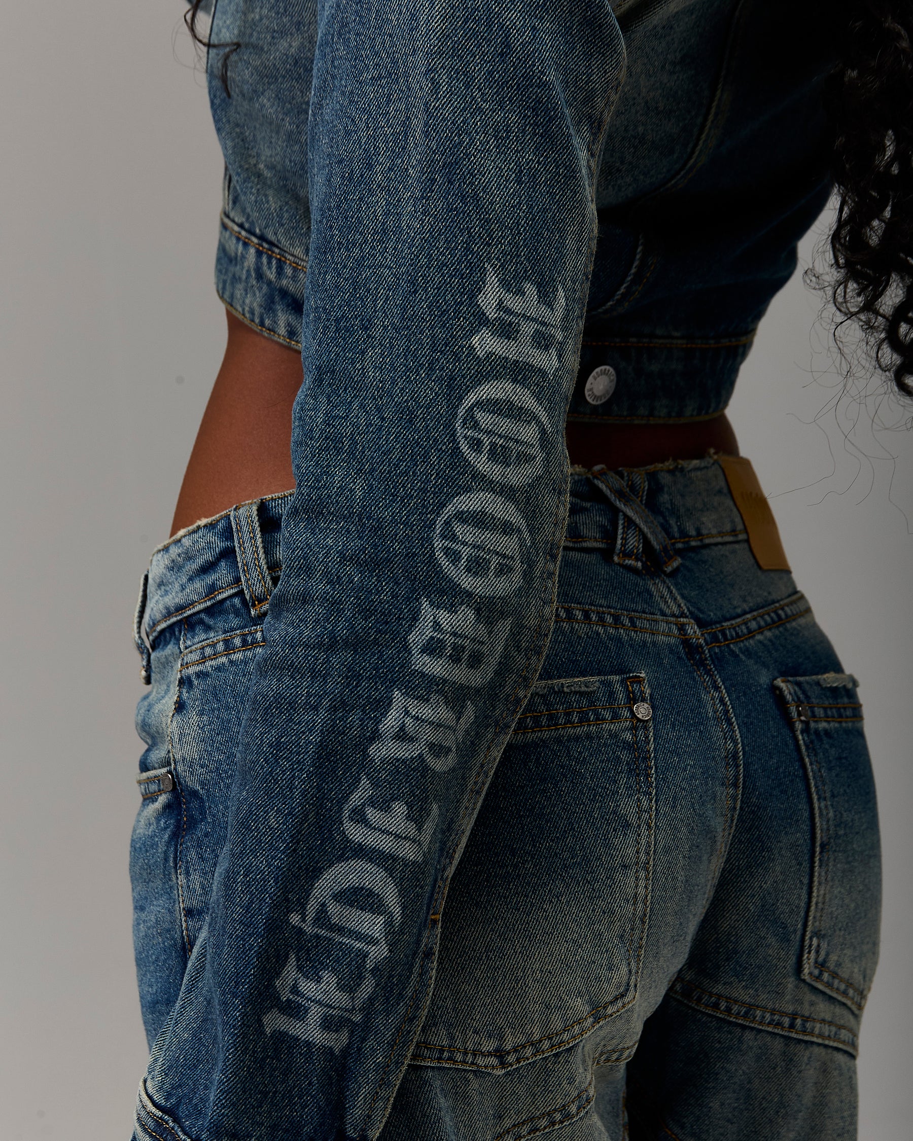 The Winner's Circle Snowdrift Denim Jacket - Dirty Wash