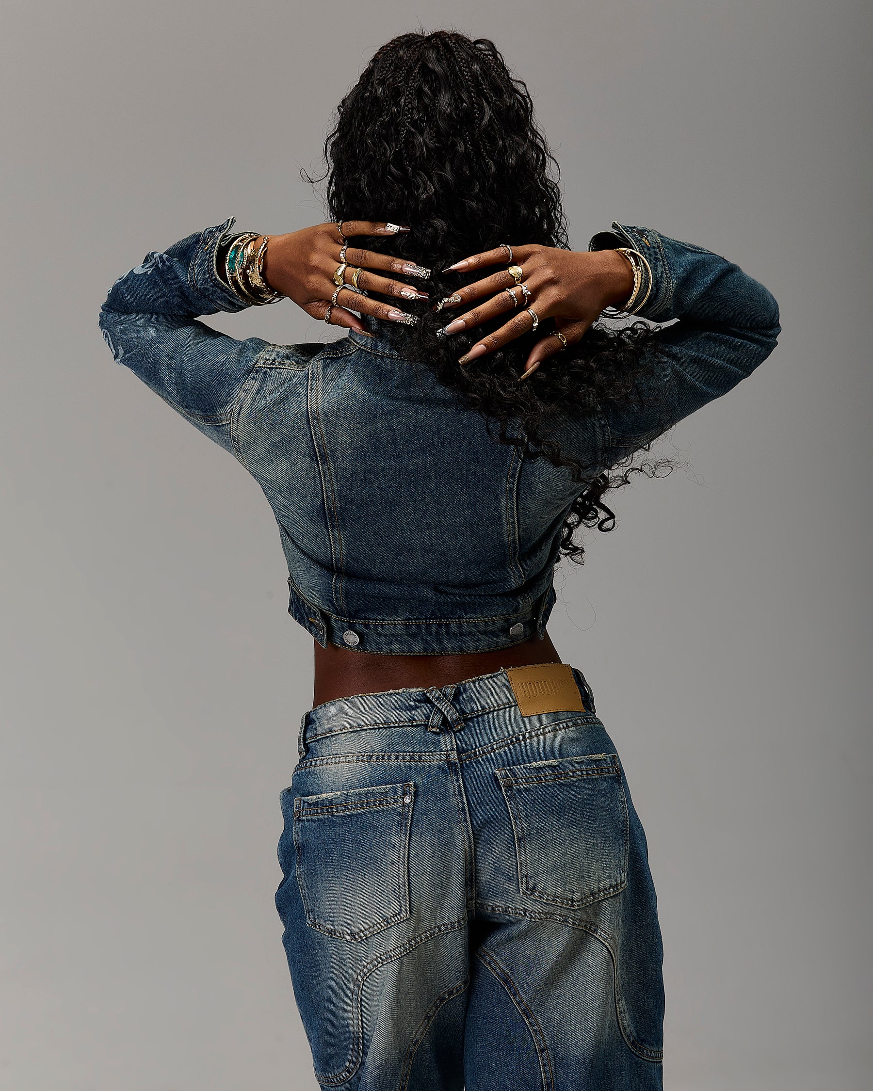 The Winner's Circle Snowdrift Denim Jacket - Dirty Wash